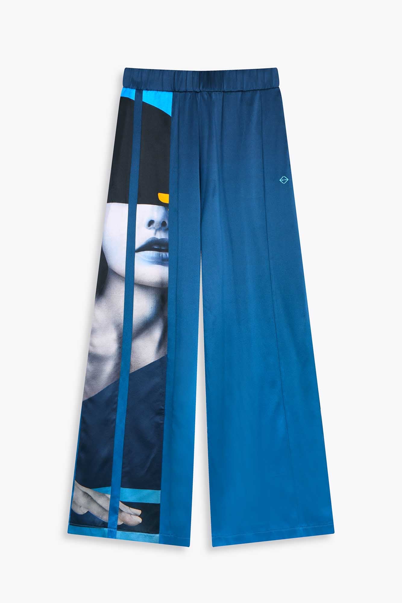 Pantalon femme fluide en soie "Riviera"