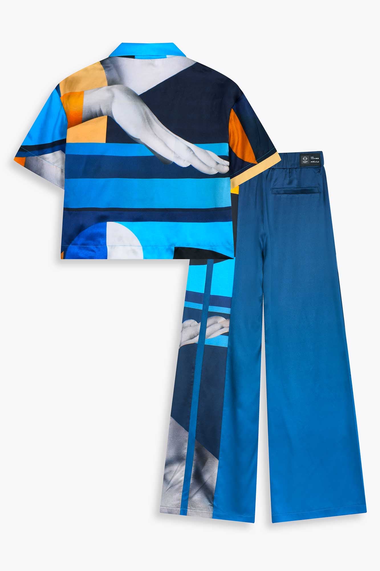 Pantalon femme fluide en soie "Riviera"