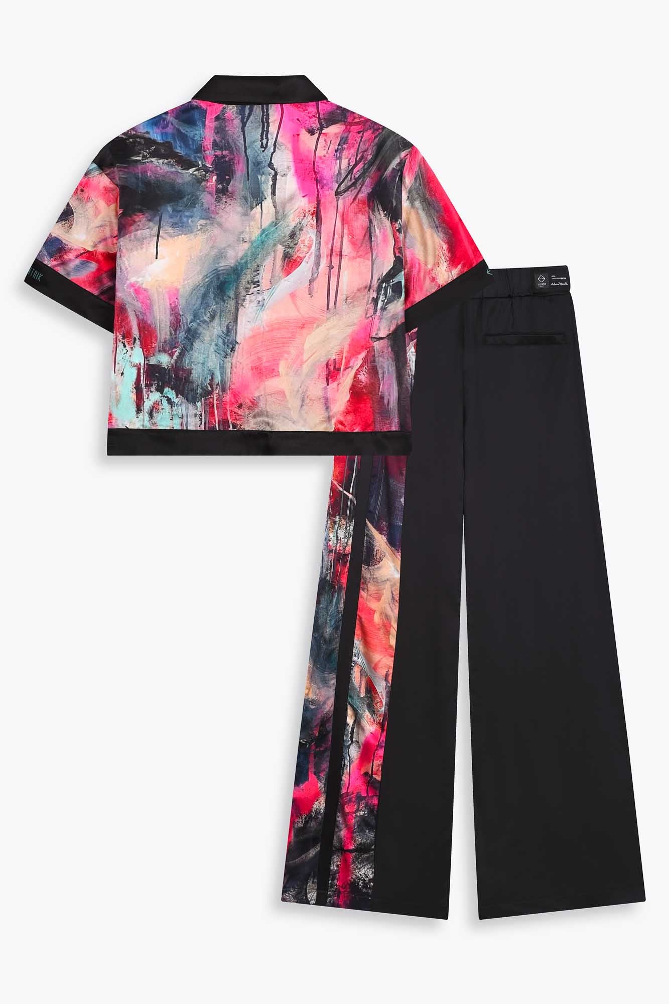Pantalon femme soie fluide "Alba"