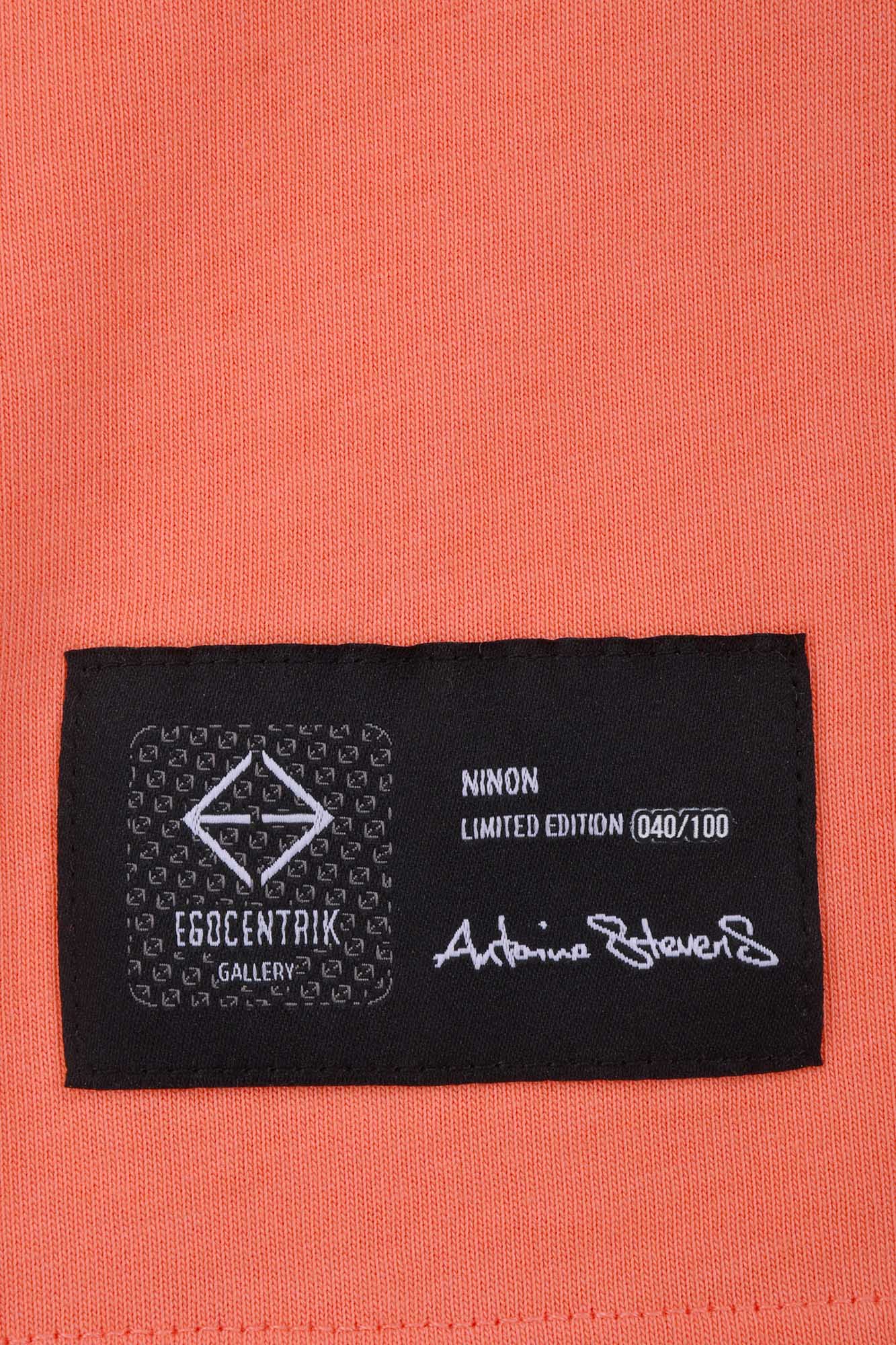 T-shirt Oversized avec patch soie "Ninon"