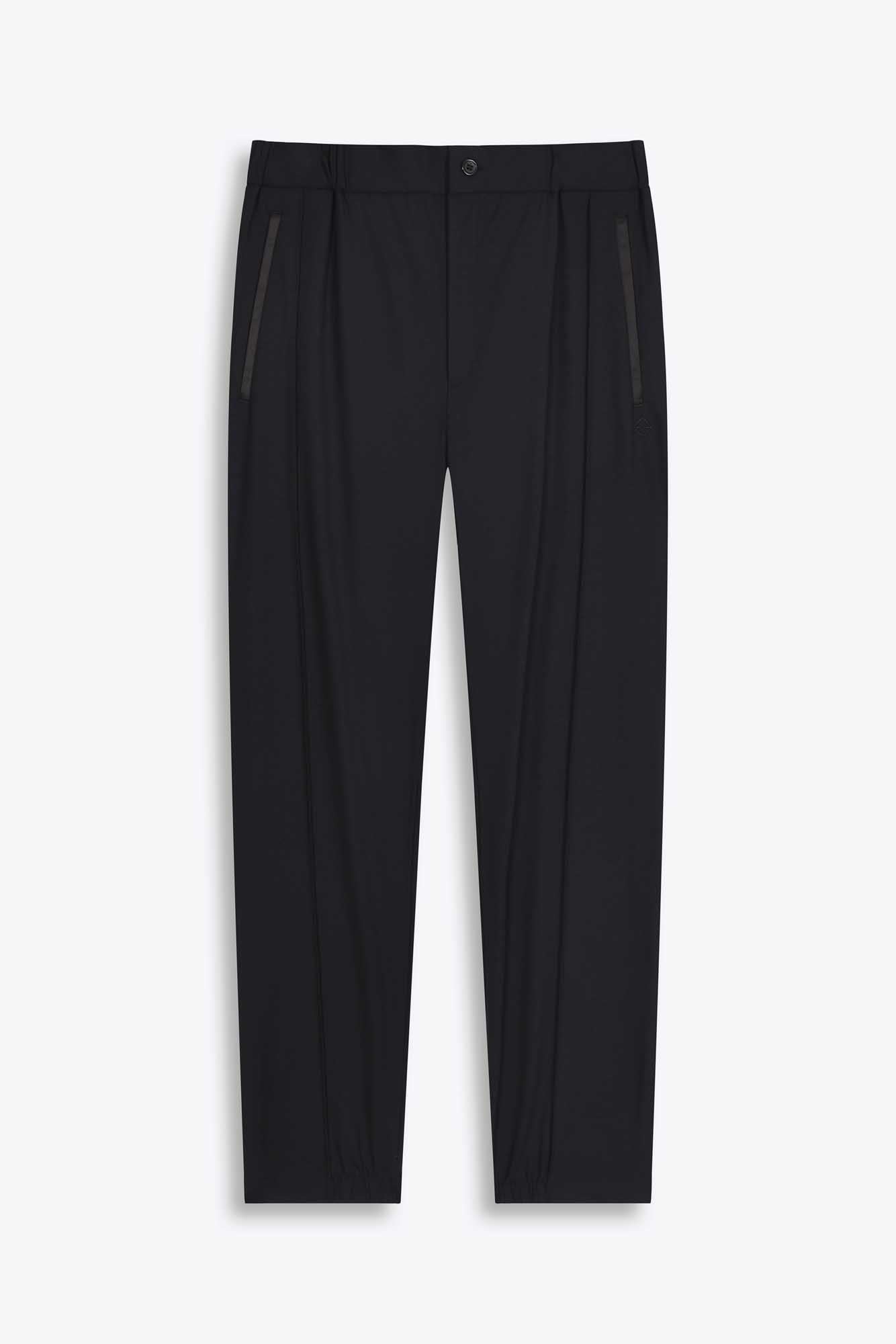 Pantalon en laine "nuit d'été"