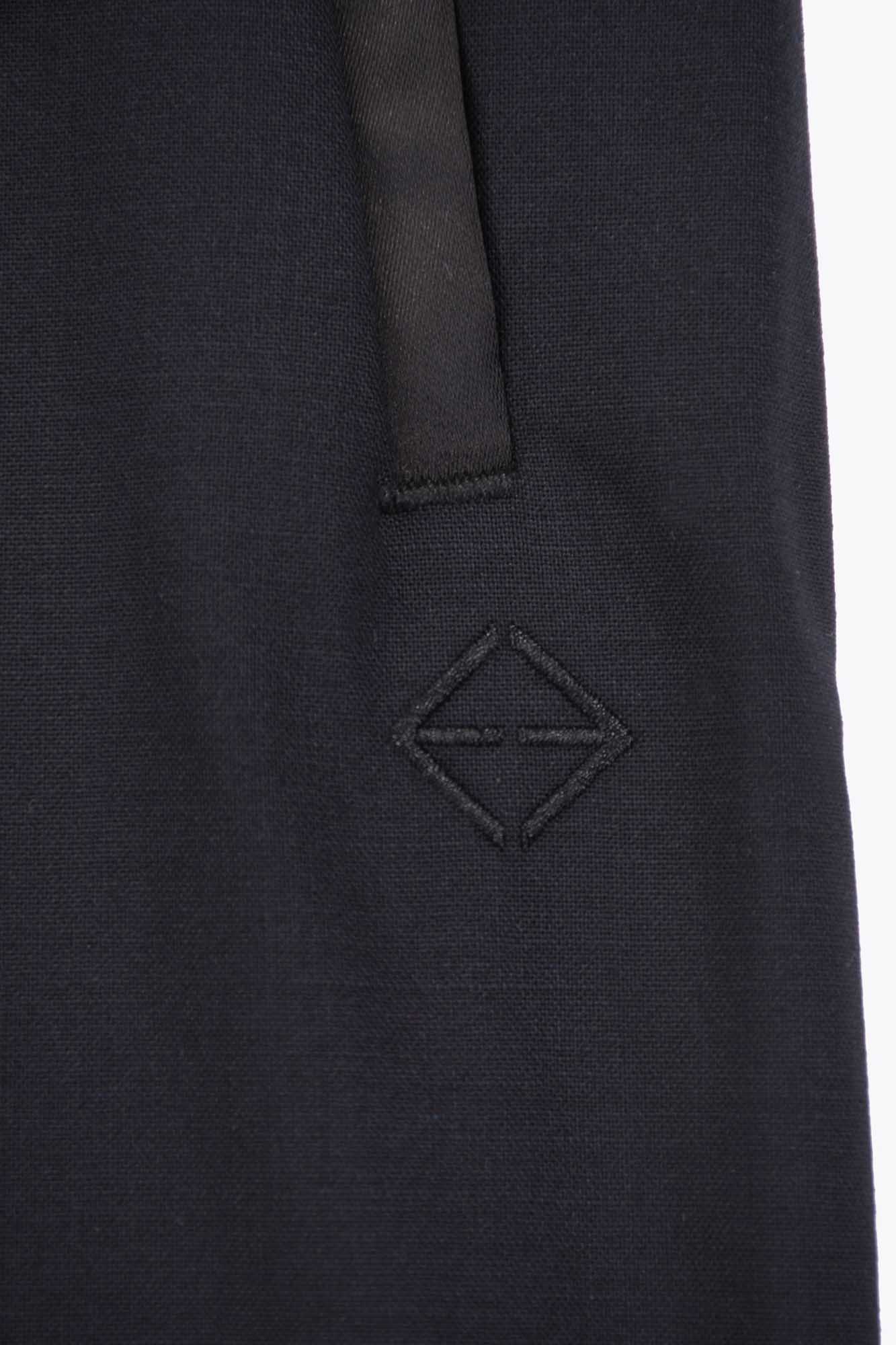 Pantalon en laine "nuit d'été"