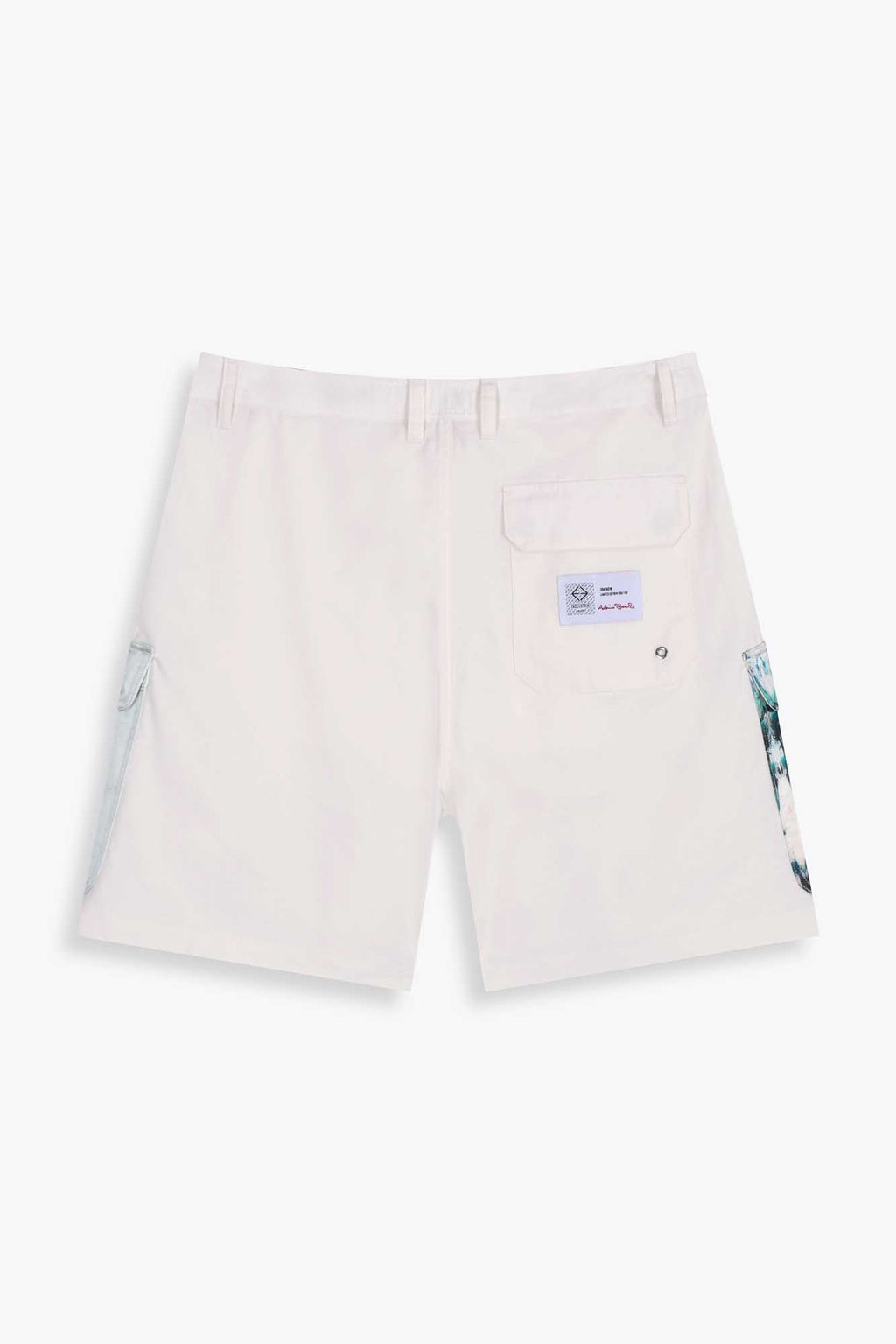 Short cargo blanc "Manuela"