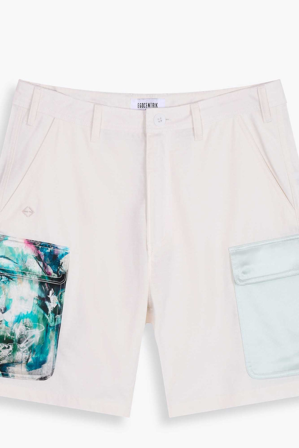 Short cargo blanc "Manuela"