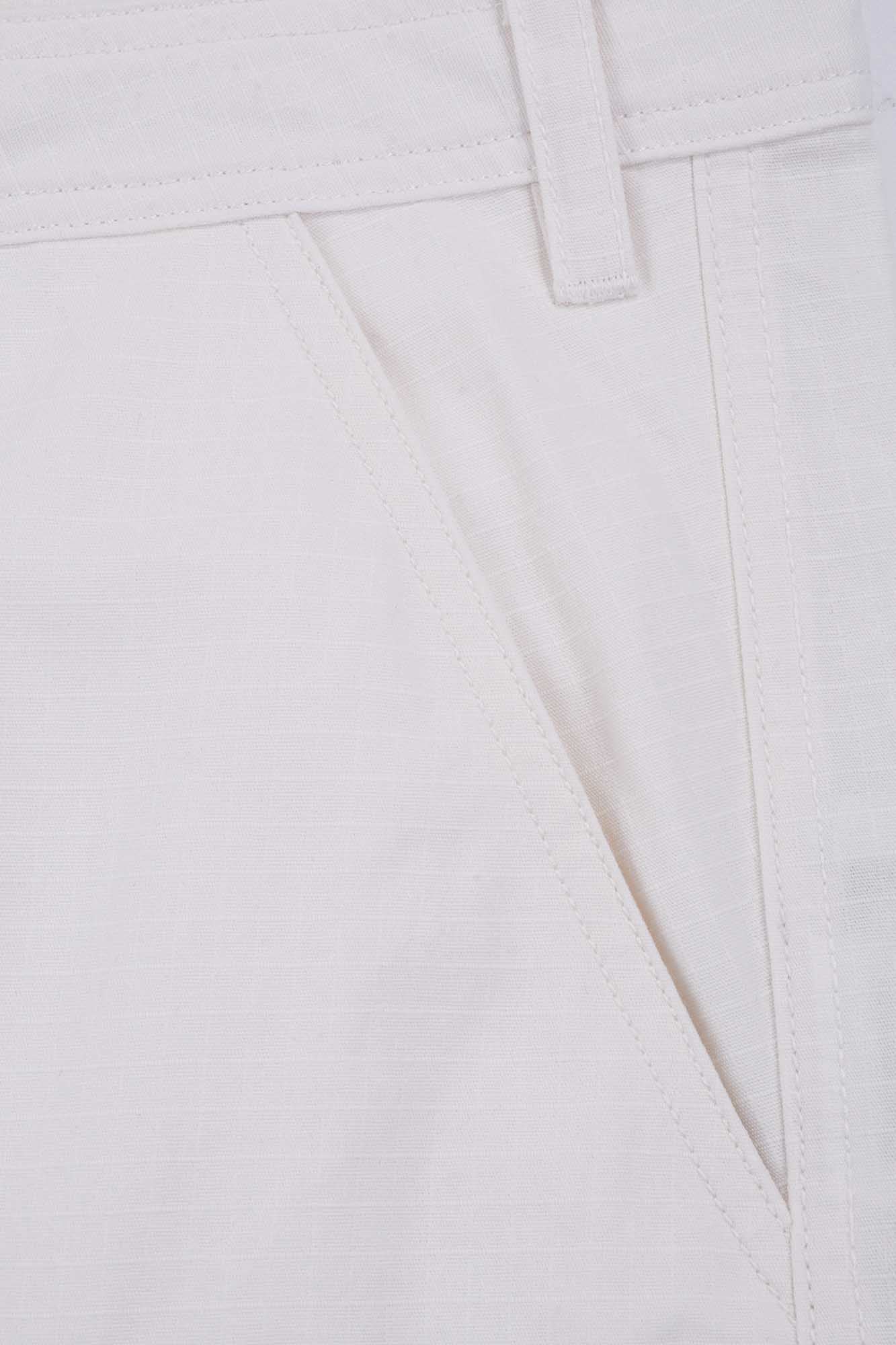 Short cargo blanc "Manuela"
