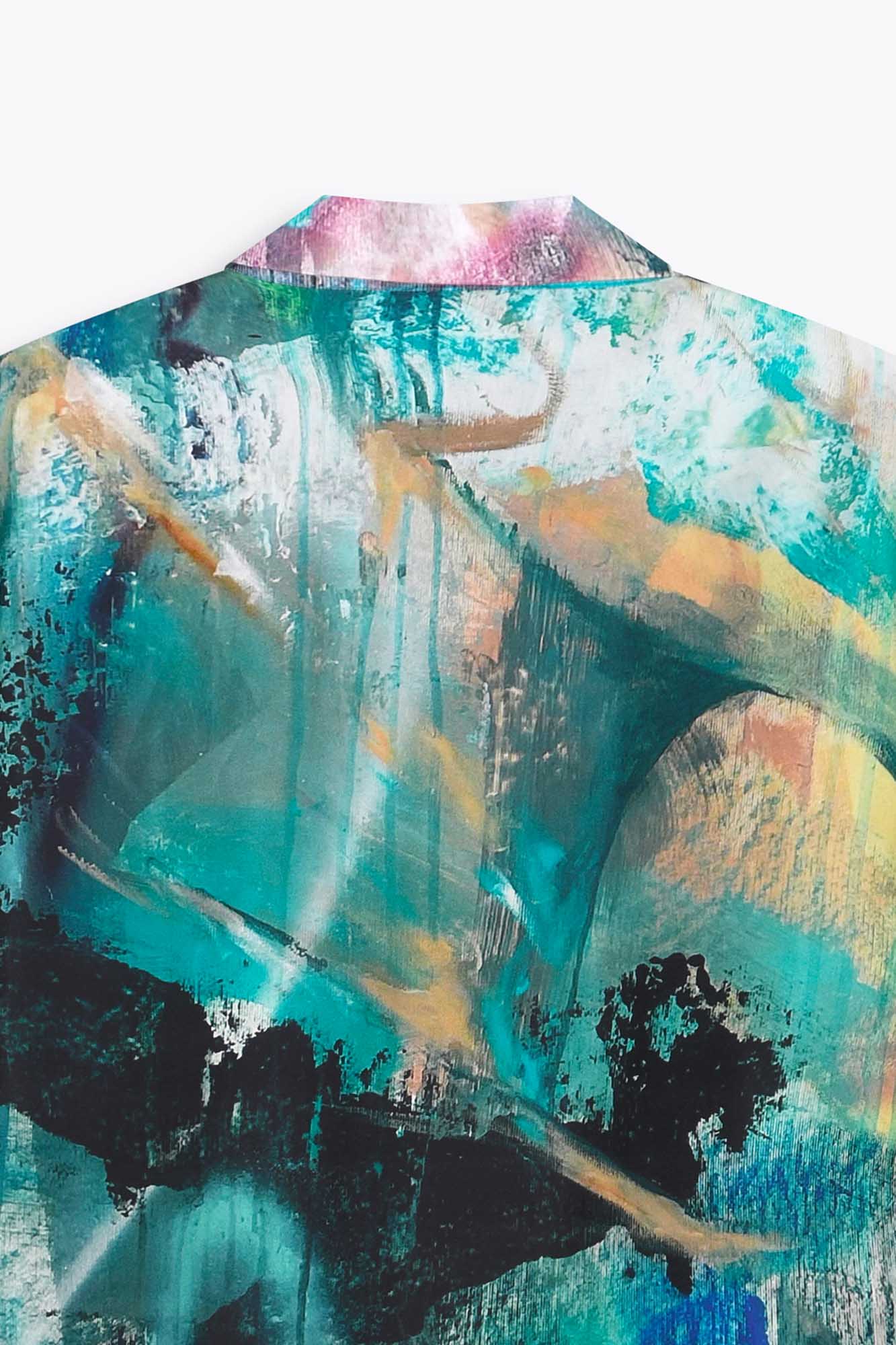Chemise homme en soie manche courtes "Ninon"