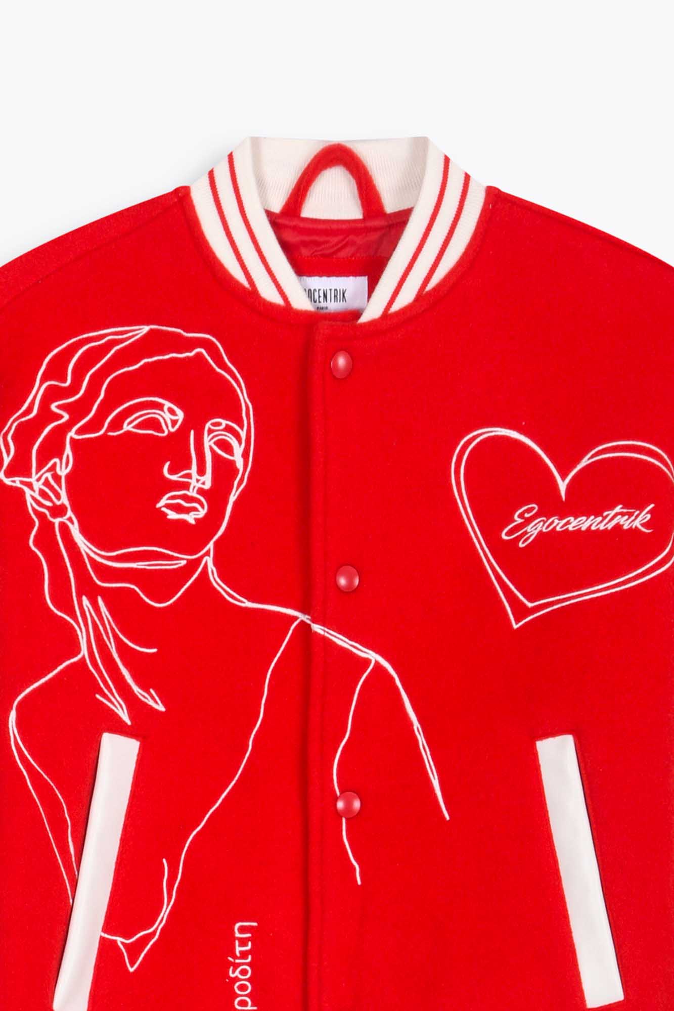 ROSE OF LOVE VARSITY JACKET
