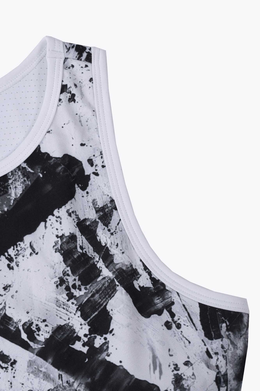 STRATES CROPPED TOP , MULTICOLOUR