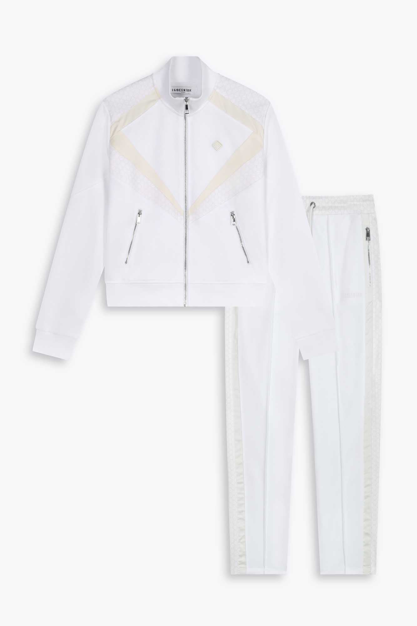 EGO WHITE MAJESTIC TRACKSUIT JACKET