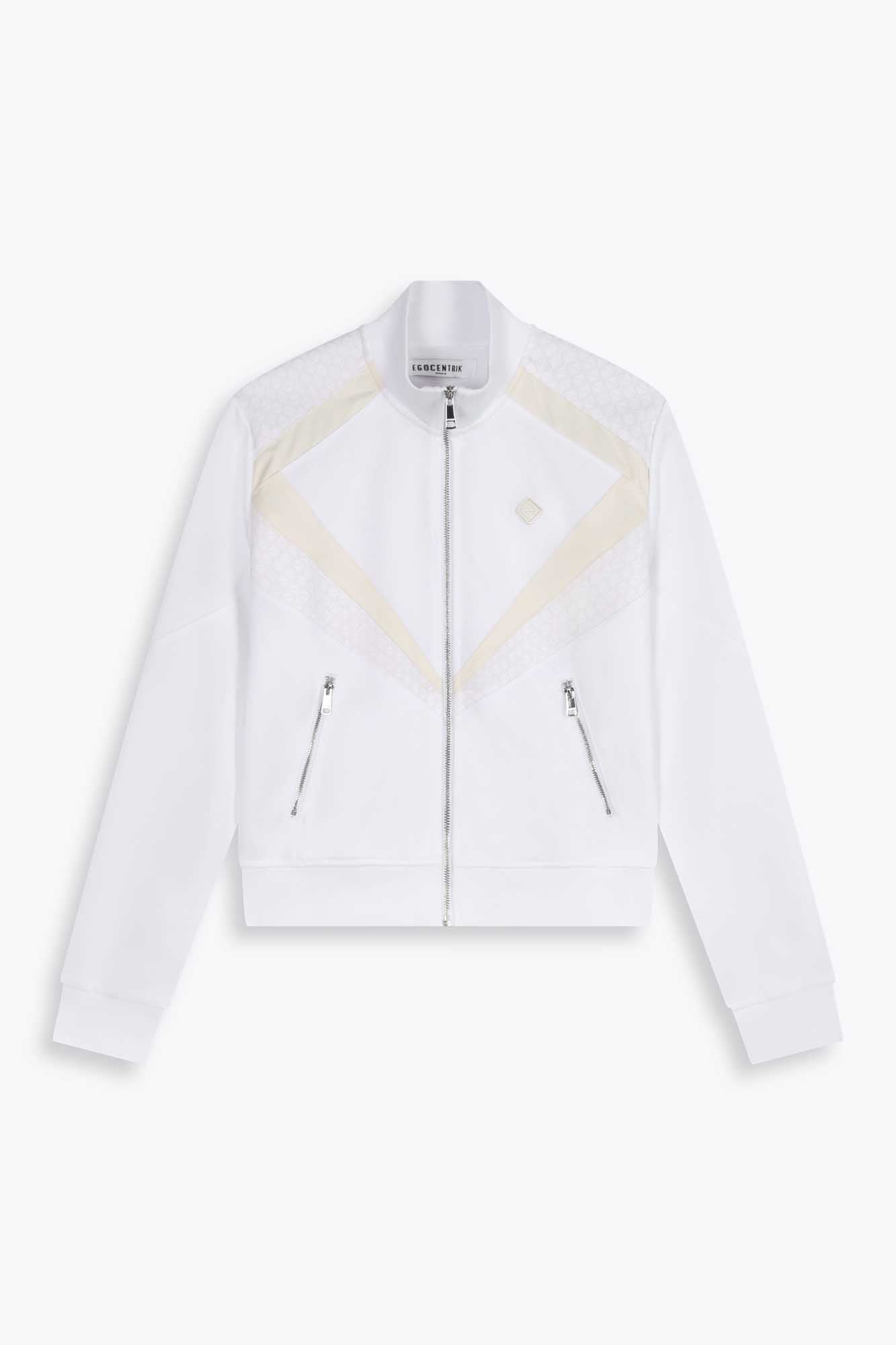 EGO WHITE MAJESTIC TRACKSUIT JACKET