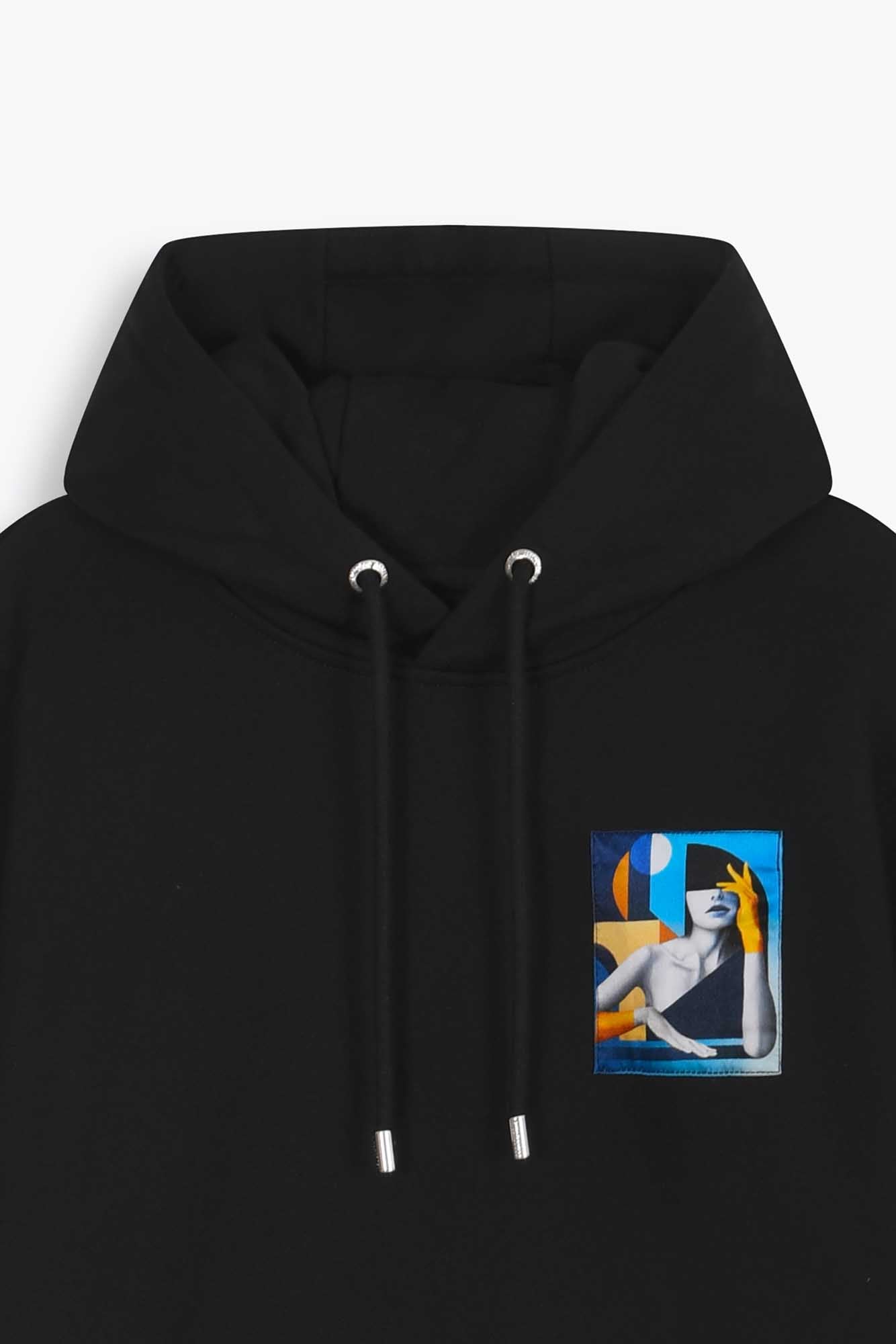 Hoodie Femme coton et soie "Riviera"