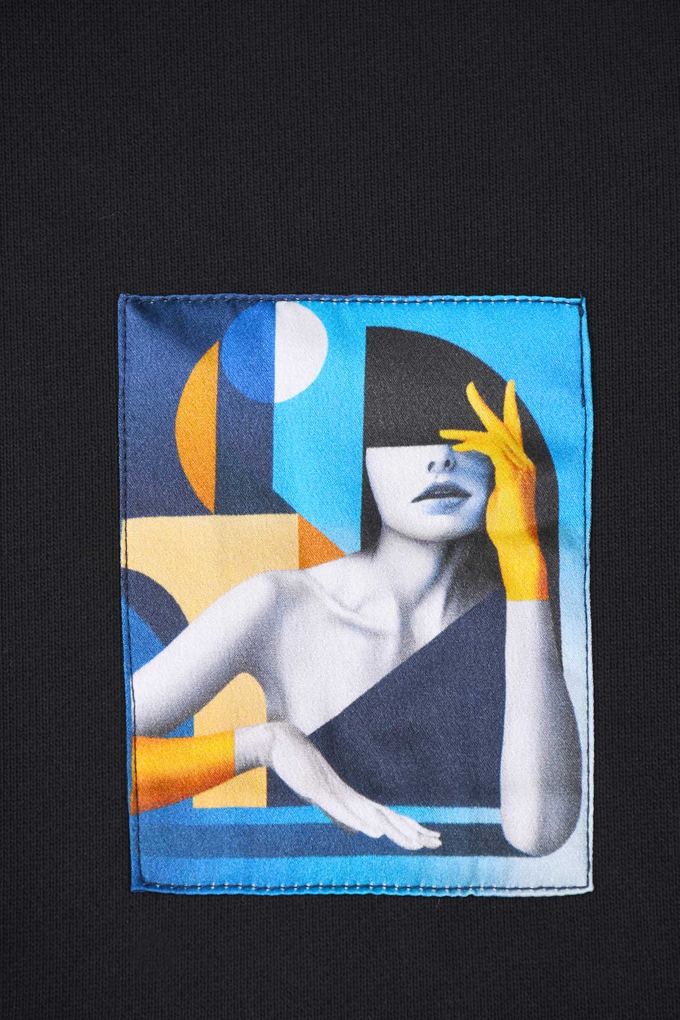 Hoodie Femme coton et soie "Riviera"