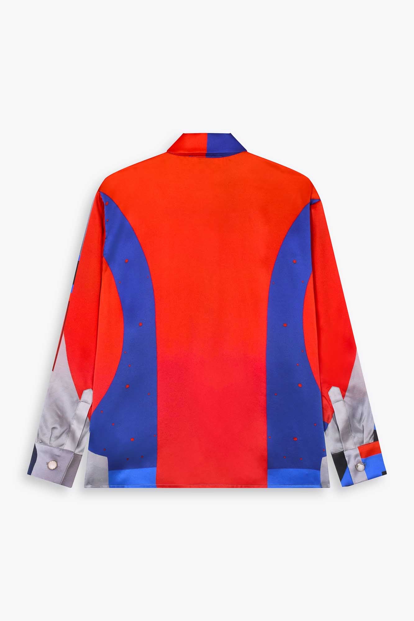 Chemise femme soie manches longues "Gemeos"