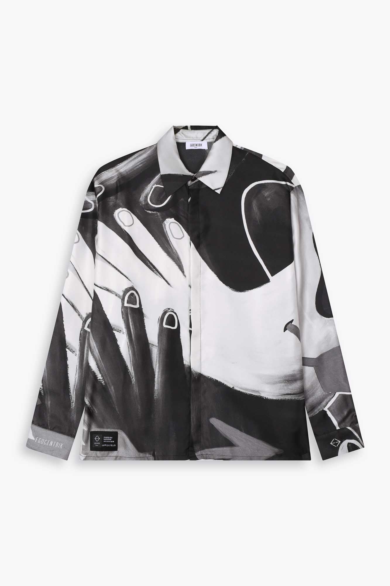 Chemise Homme en soie manches longues "A fleur de peau"