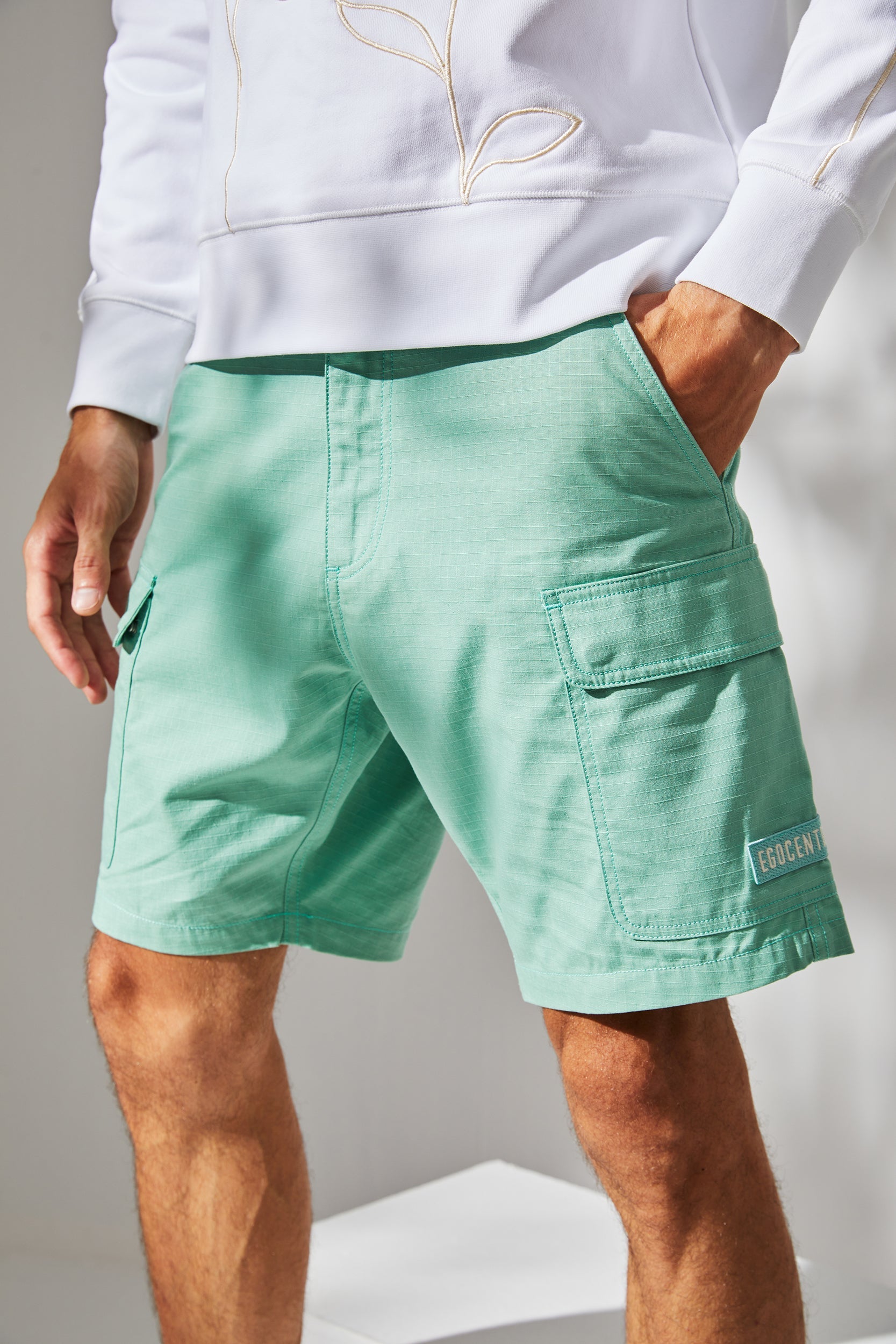 Short Cargo vert