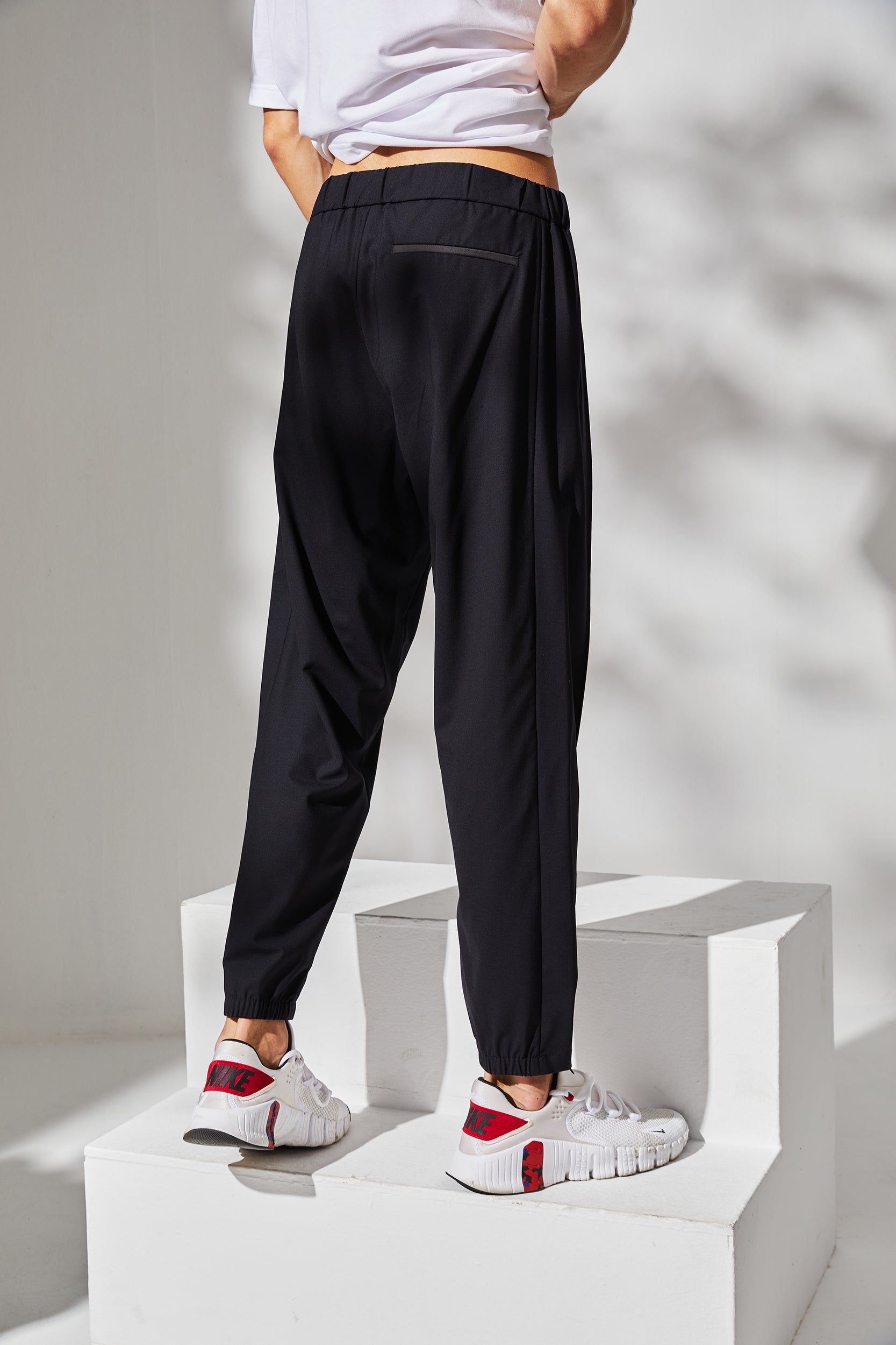Pantalon en laine "nuit d'été"