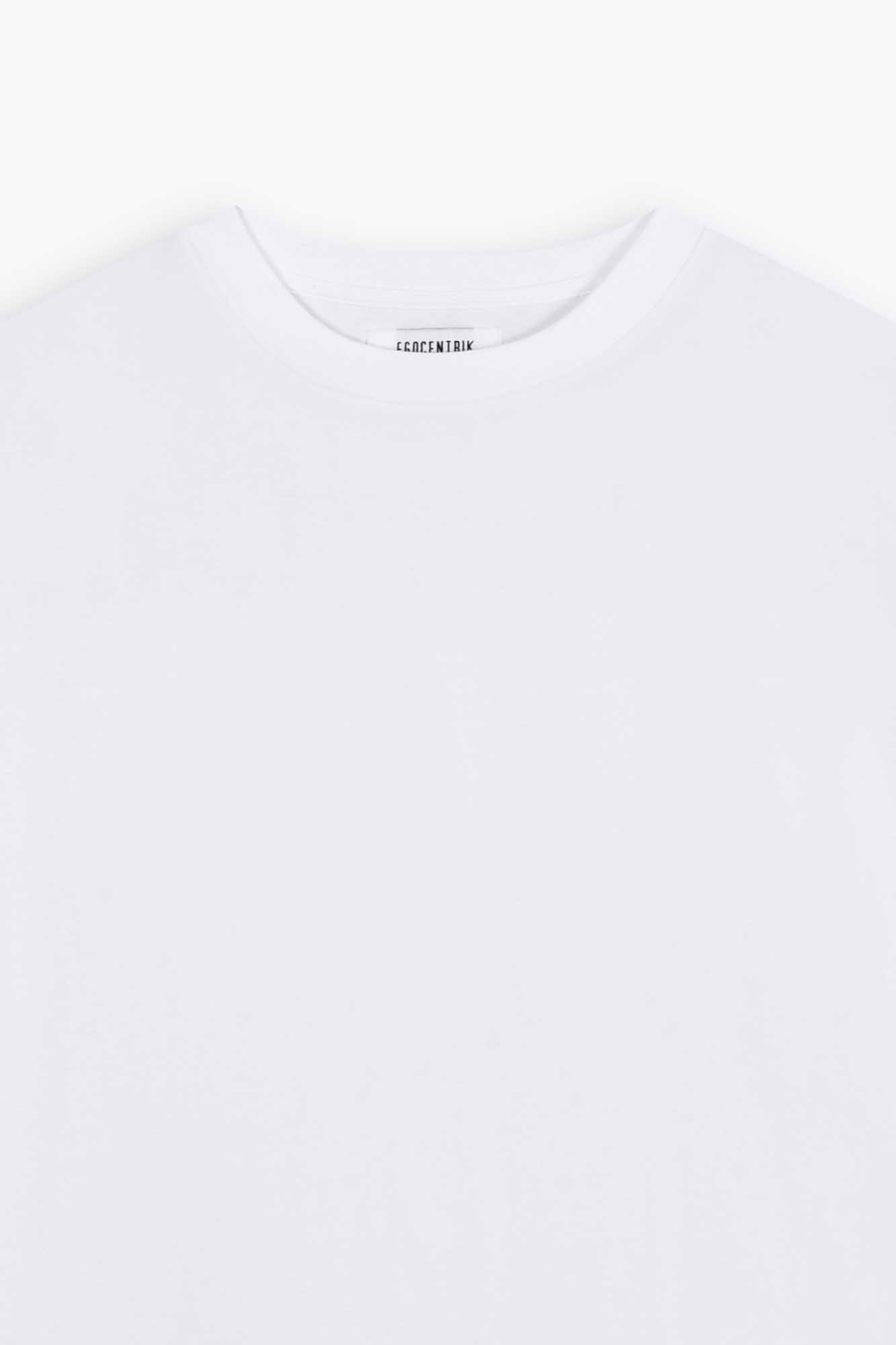 T-shirt oversized Majestic dentelles Blanc