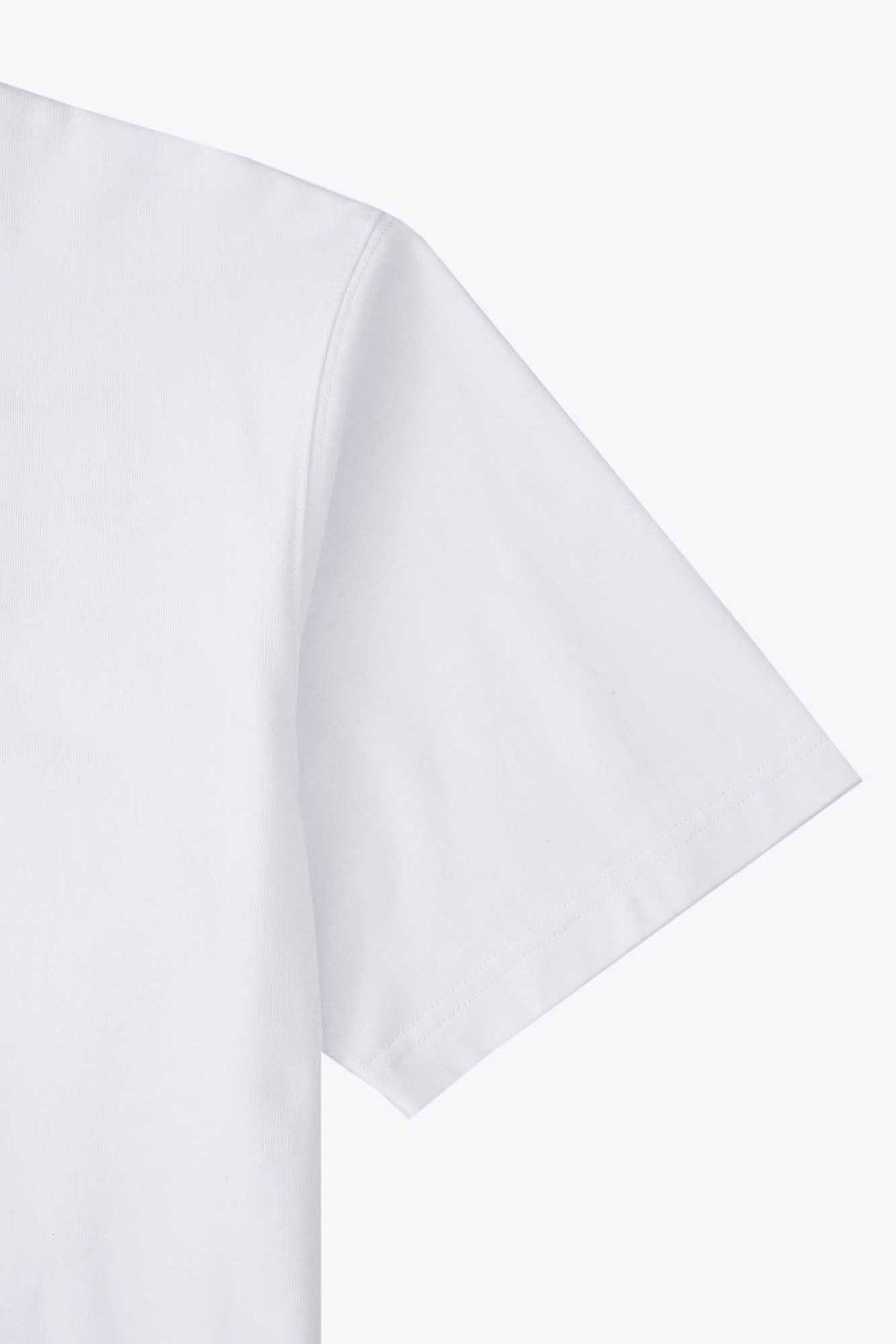 T-shirt oversized Majestic dentelles Blanc