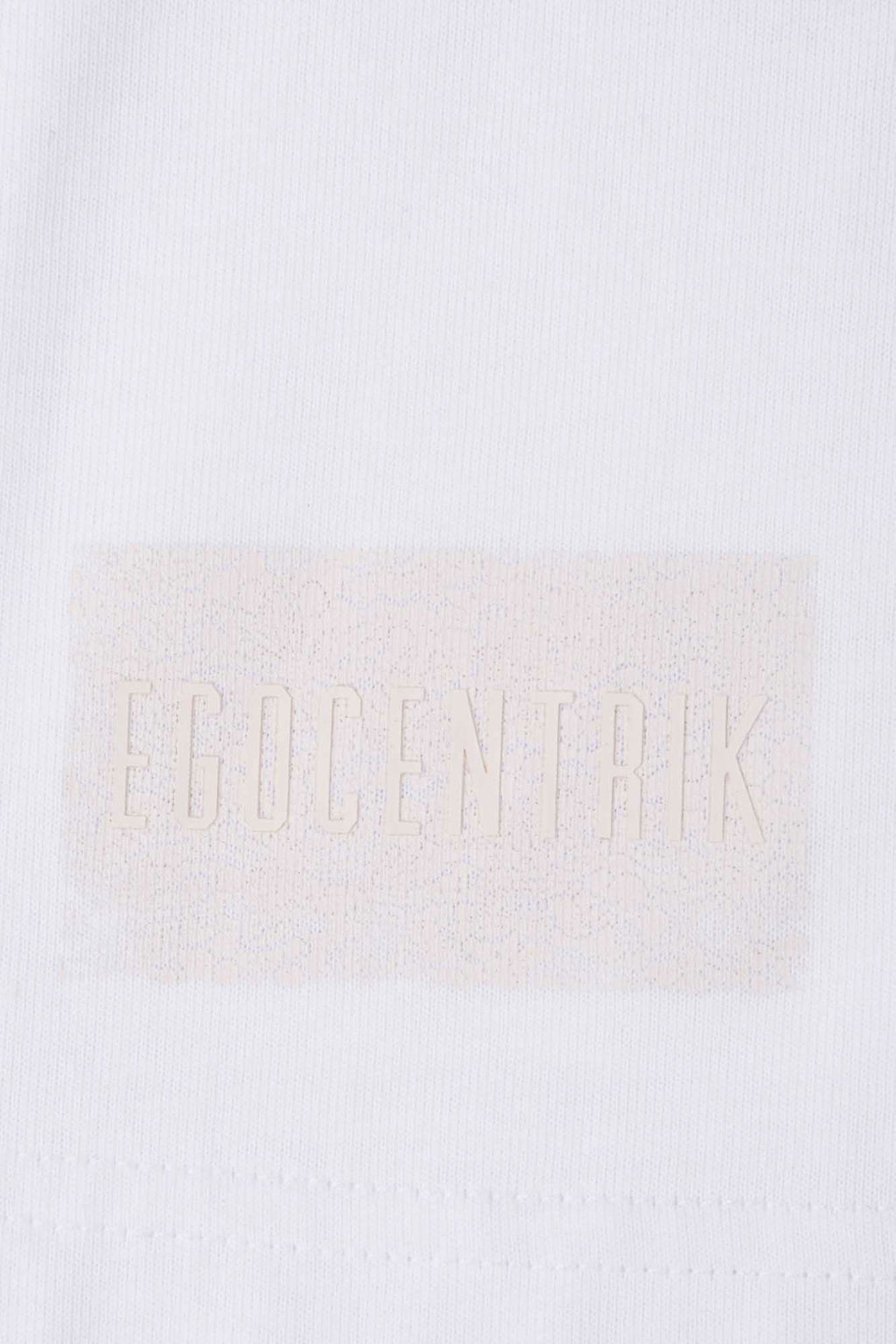 T-shirt oversized Majestic dentelles Blanc