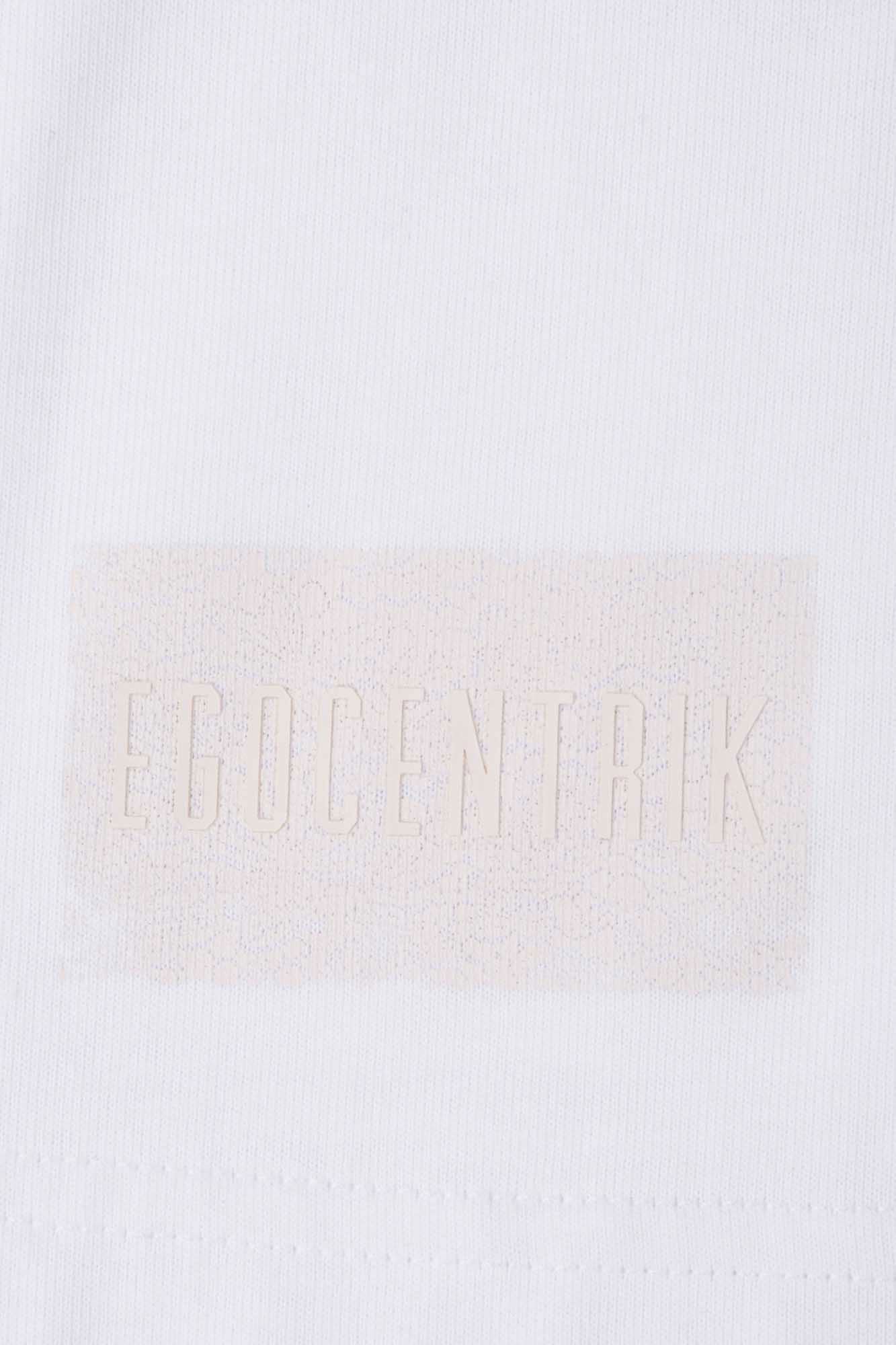 T-shirt oversized Majestic dentelles Blanc