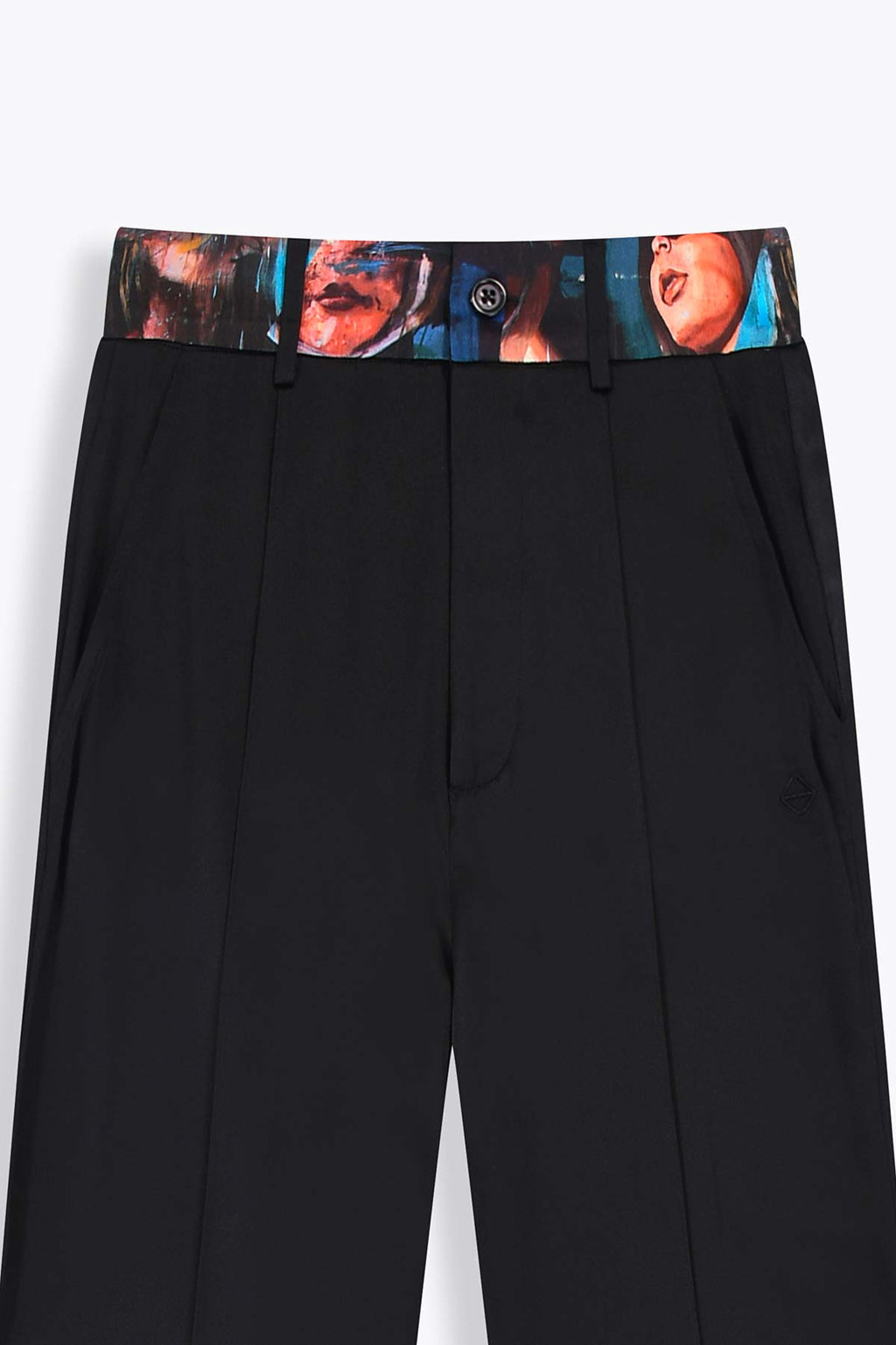 Pantalon femme fluide en soie "California Bunch"