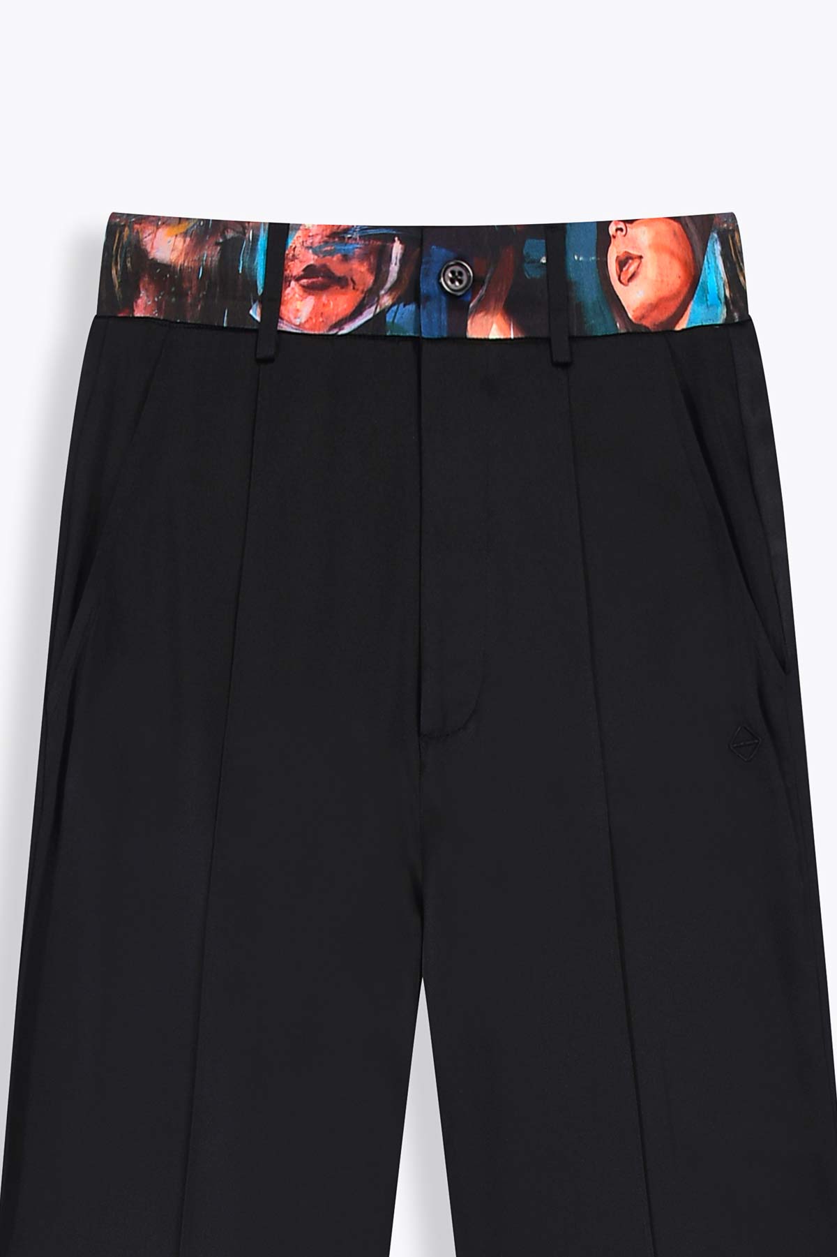 Pantalon femme fluide en soie "California Bunch"