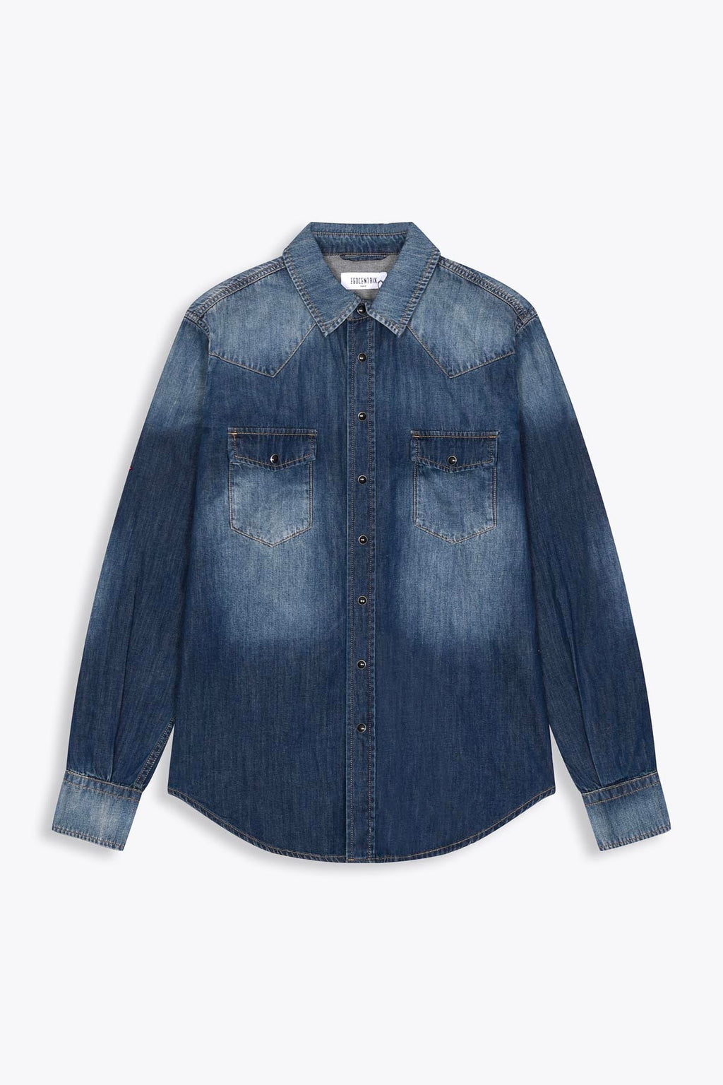 Chemise en jean Homme bleu foncé