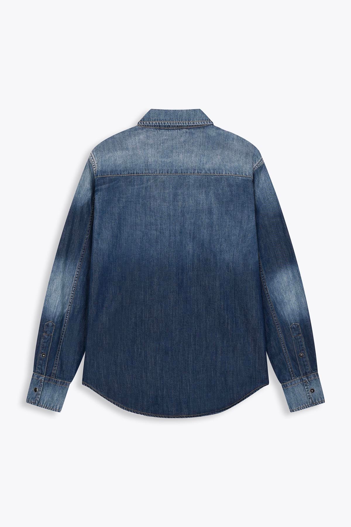 Chemise en jean Homme bleu foncé