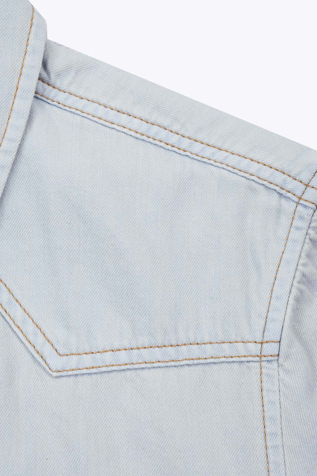 Chemise en jean femme bleu très clair