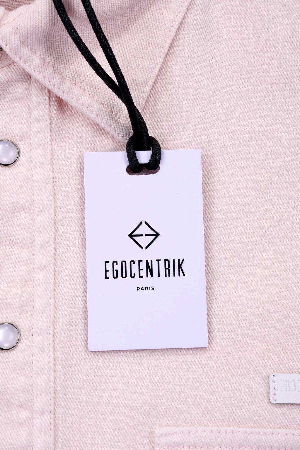 Chemise en jean femme rose