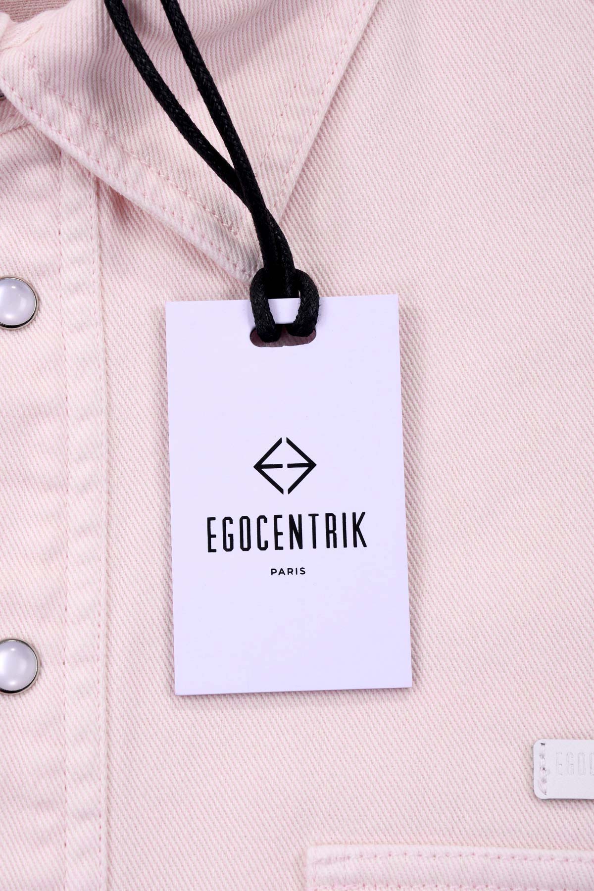 Chemise en jean femme rose