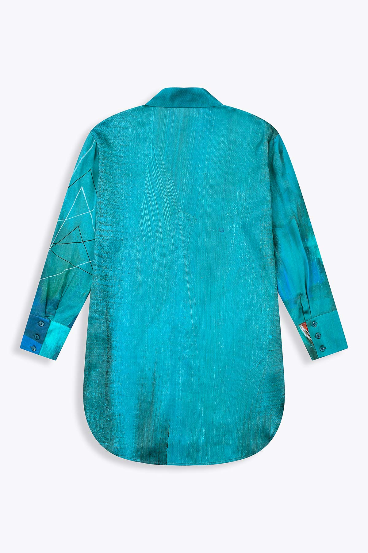 Chemise femme en soie "Smoke Break"