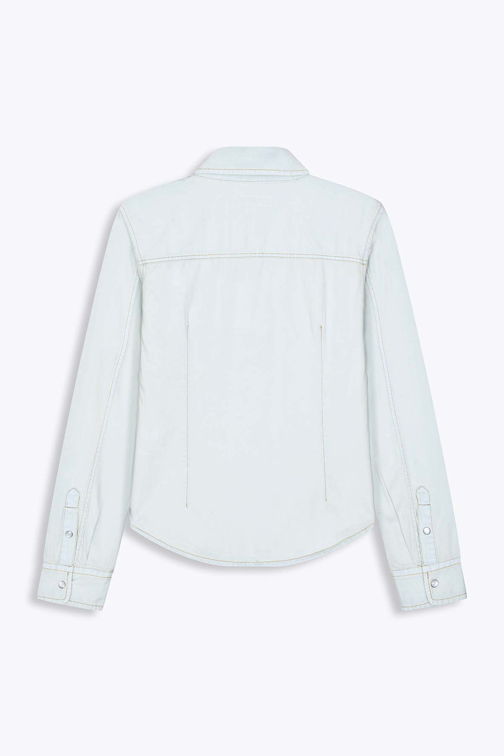 Chemise en jean femme bleu très clair