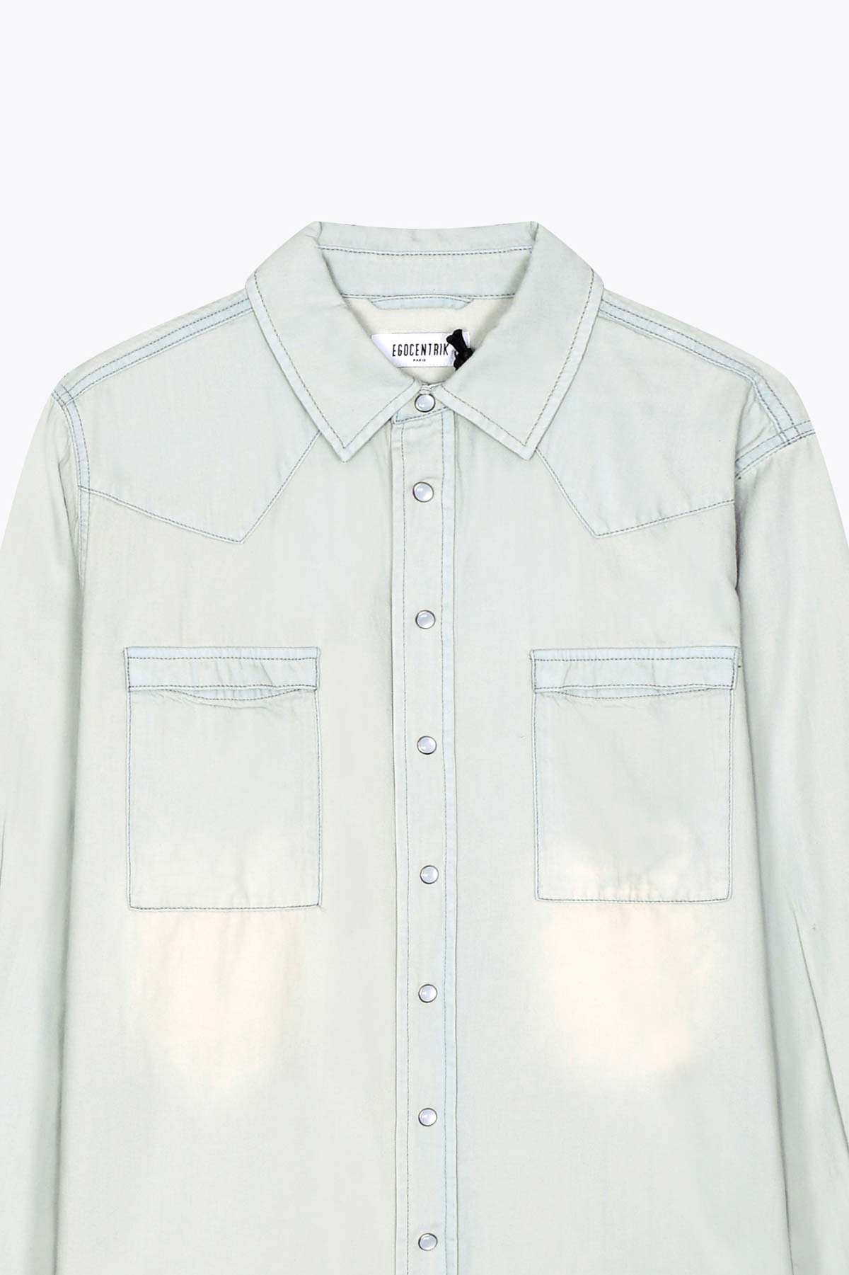 Chemise en jean Homme bleu très clair