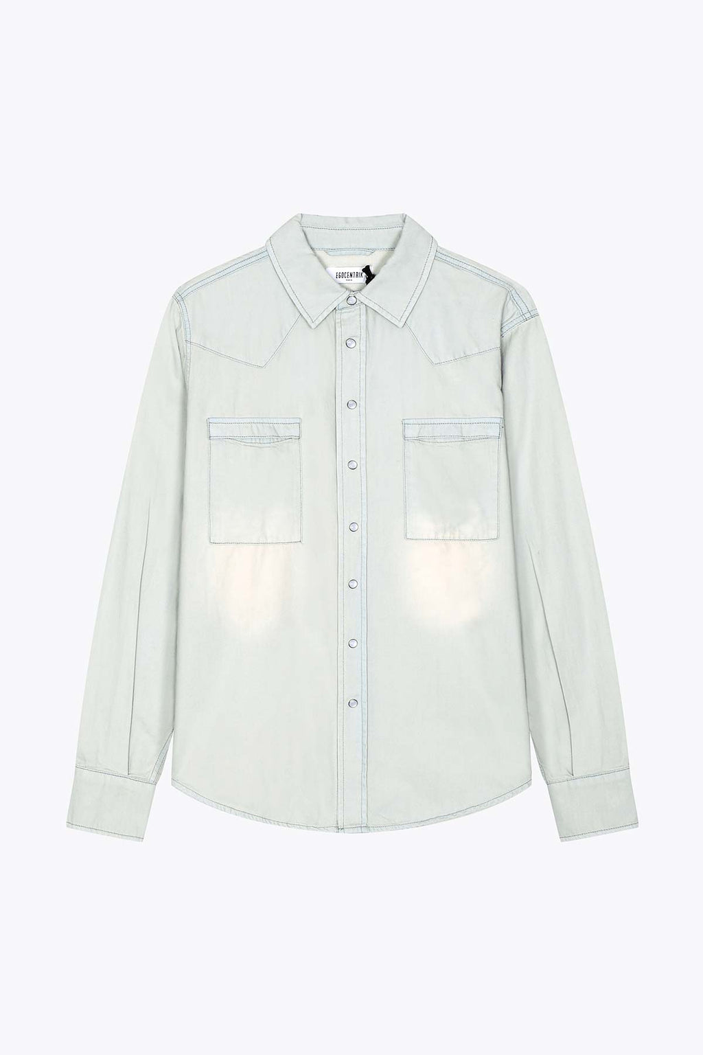Chemise en jean Homme bleu très clair