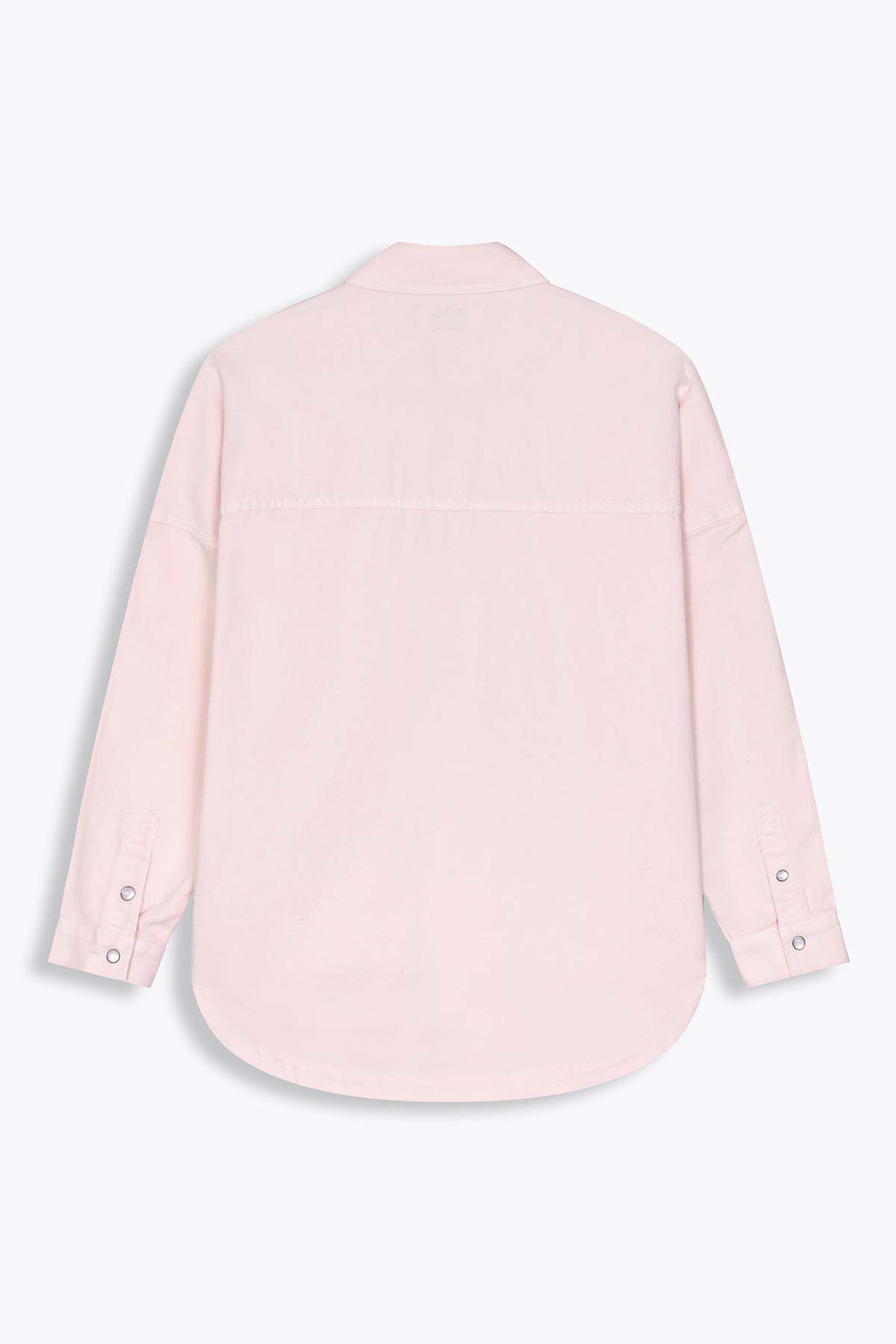 Chemise en jean femme rose