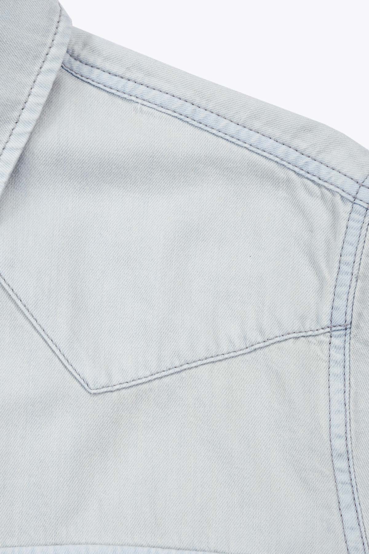 Chemise en jean Homme bleu très clair