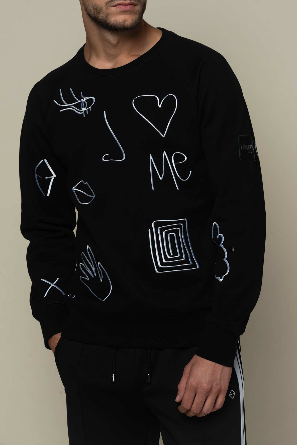 EGO DESTRUCTURED CREWNECK