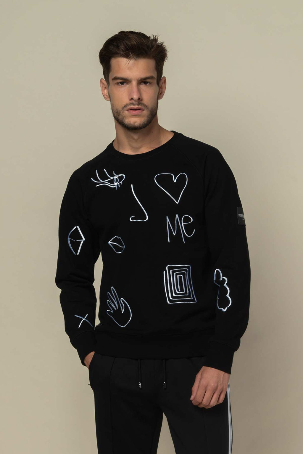 EGO DESTRUCTURED CREWNECK