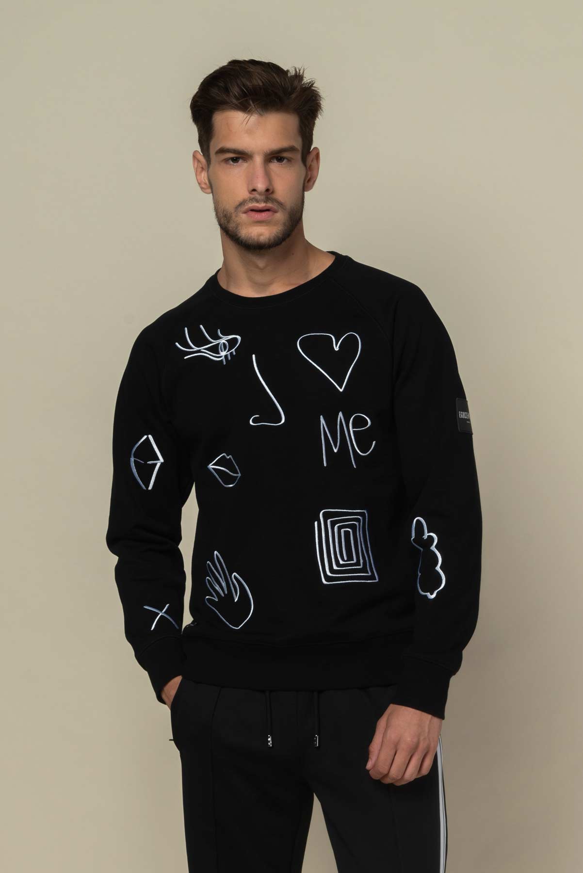 EGO DESTRUCTURED CREWNECK