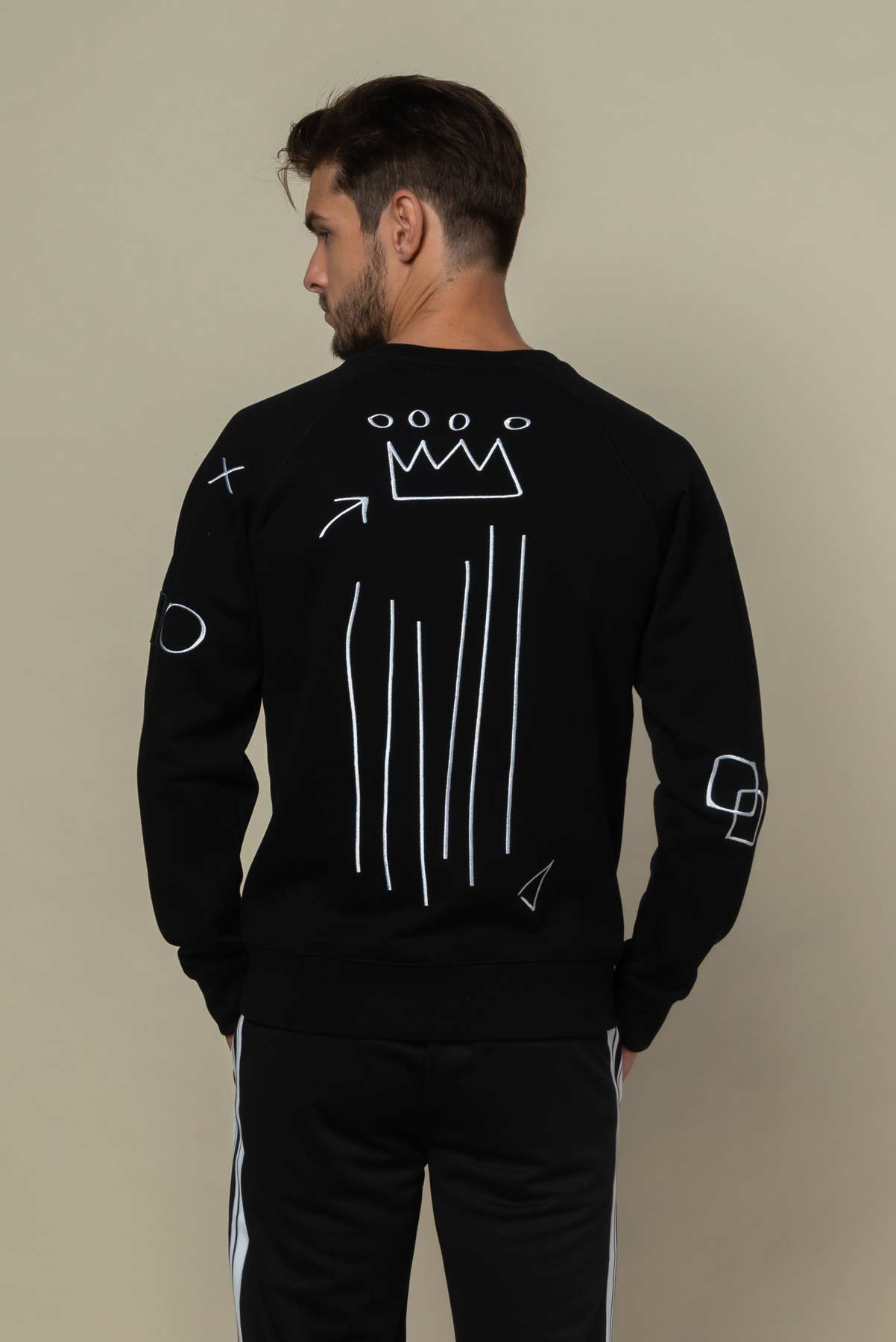 EGO DESTRUCTURED CREWNECK