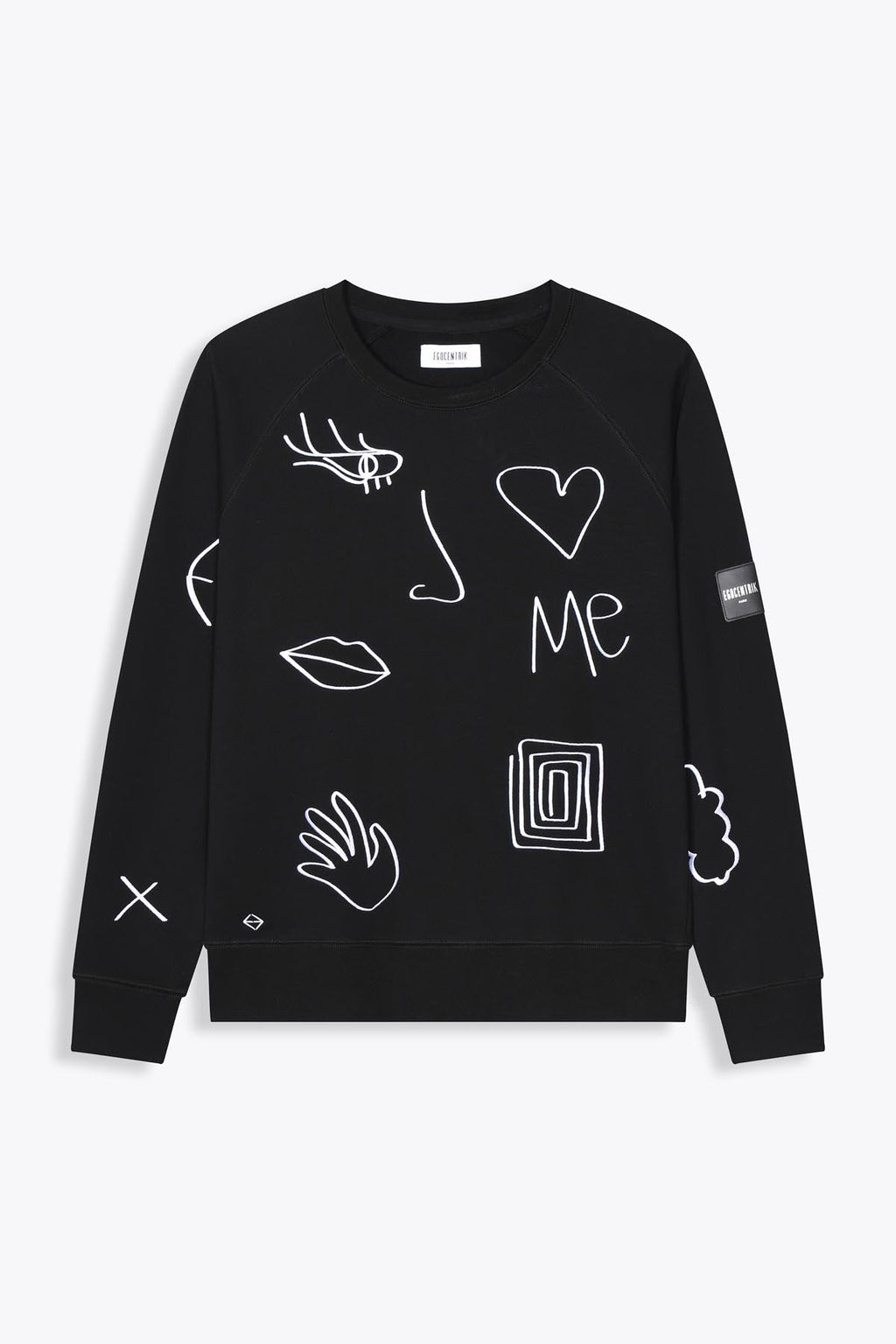 EGO DESTRUCTURED CREWNECK