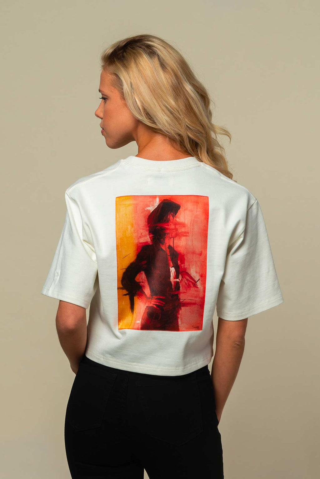 DONT LOOK BACK CROP TOP