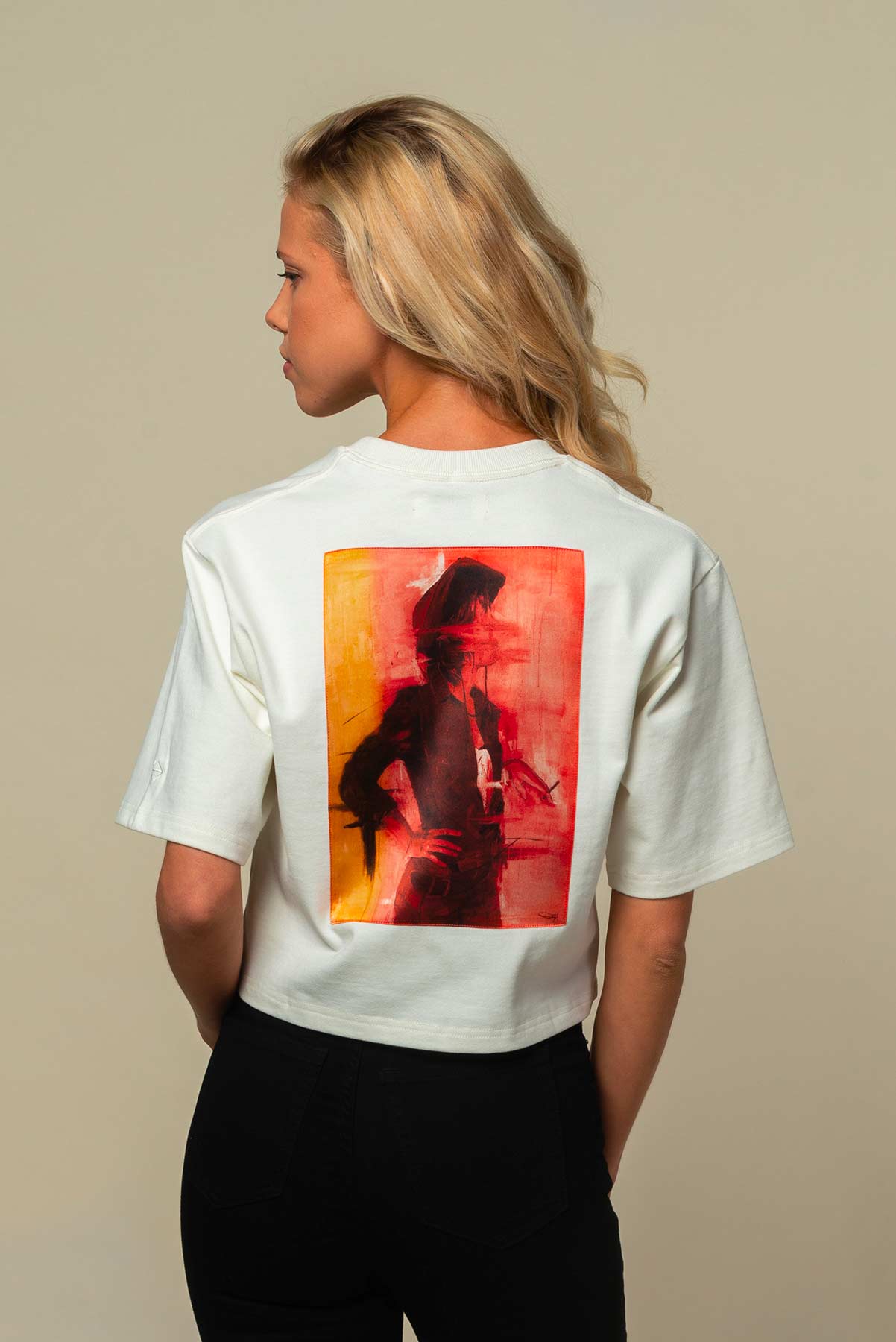 DONT LOOK BACK CROP TOP