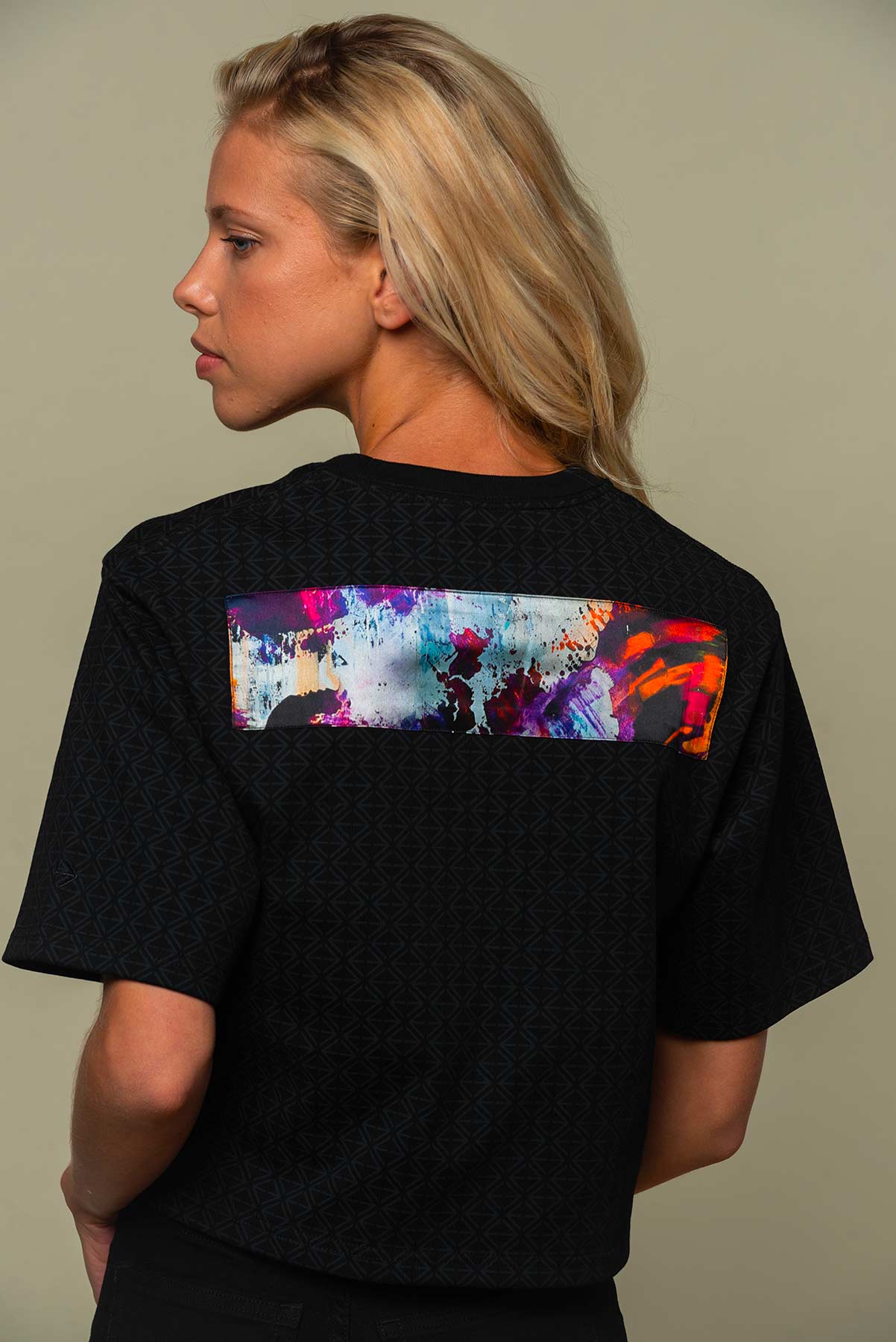 Crop Top Art Abstrait