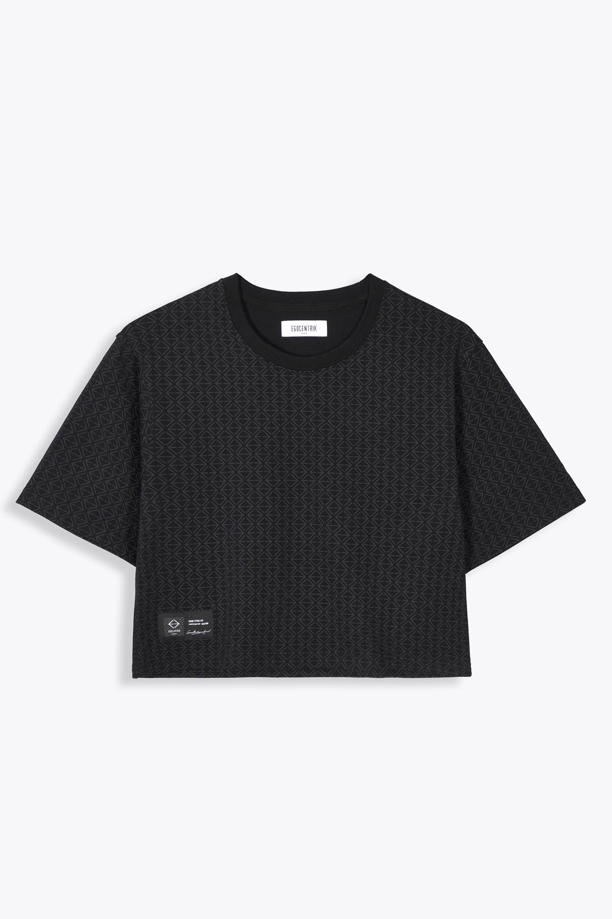 Crop Top Art Abstrait