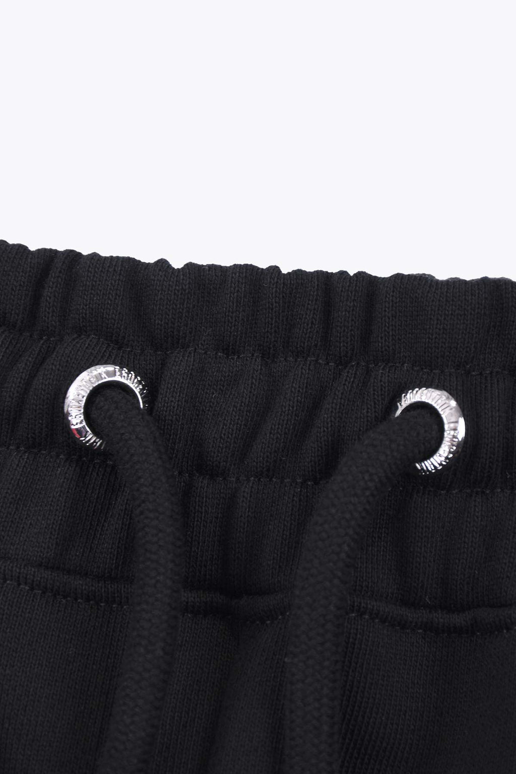 Short noir avec broderie "Twins"