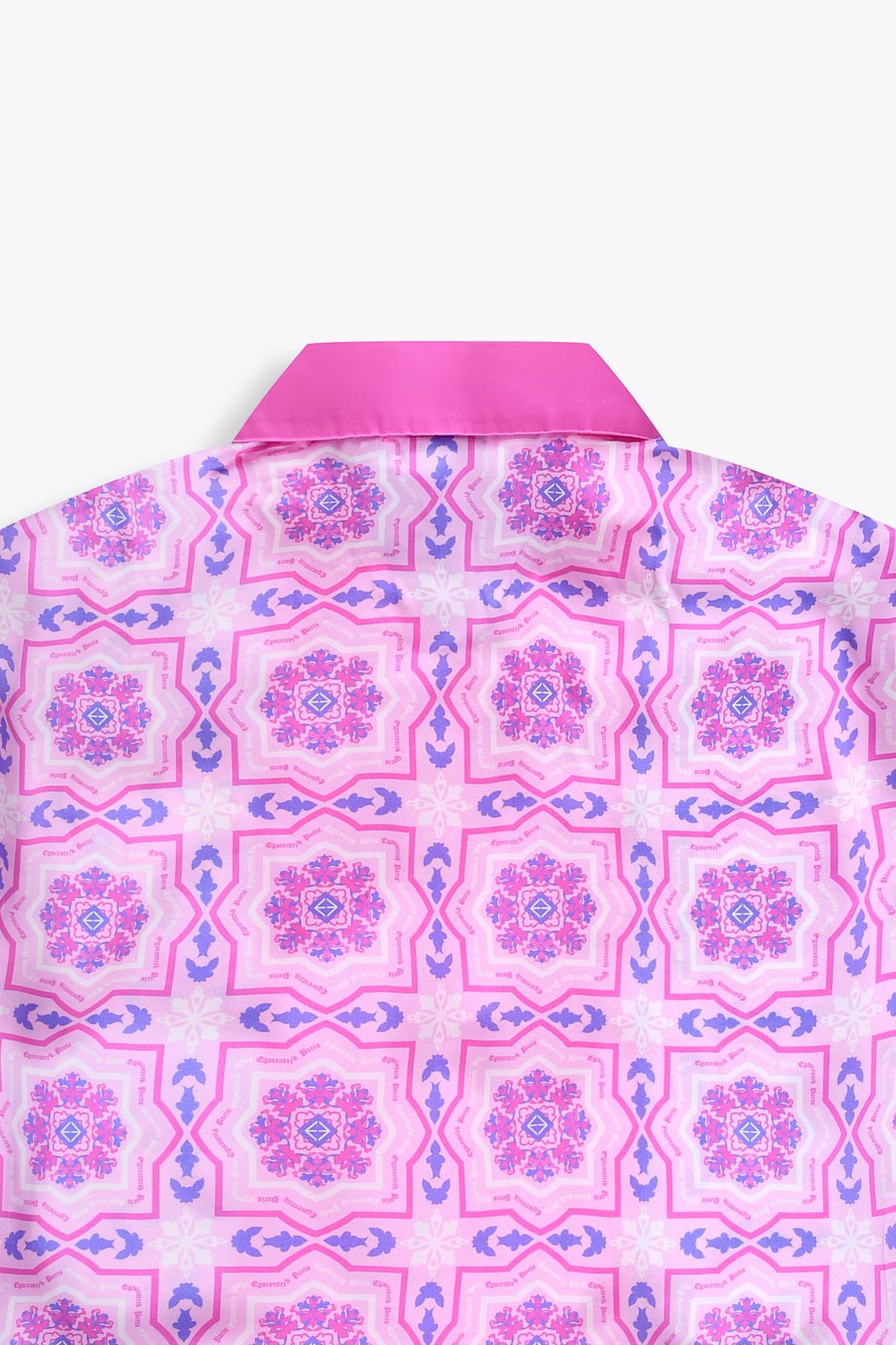 EGO PINKADELICOUS SHORT SLEEVE SILK SHIRT
