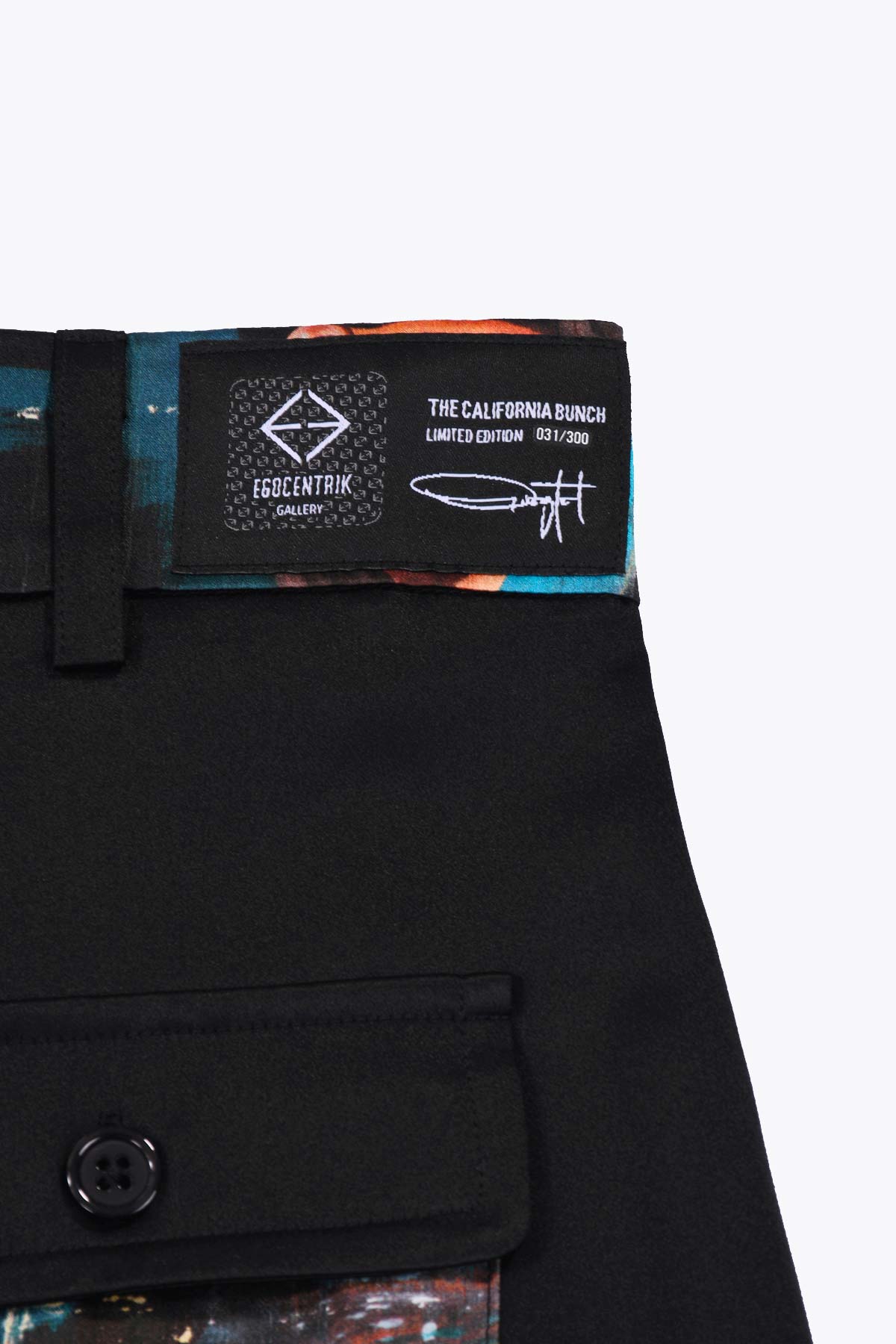 Pantalon femme fluide en soie "California Bunch"