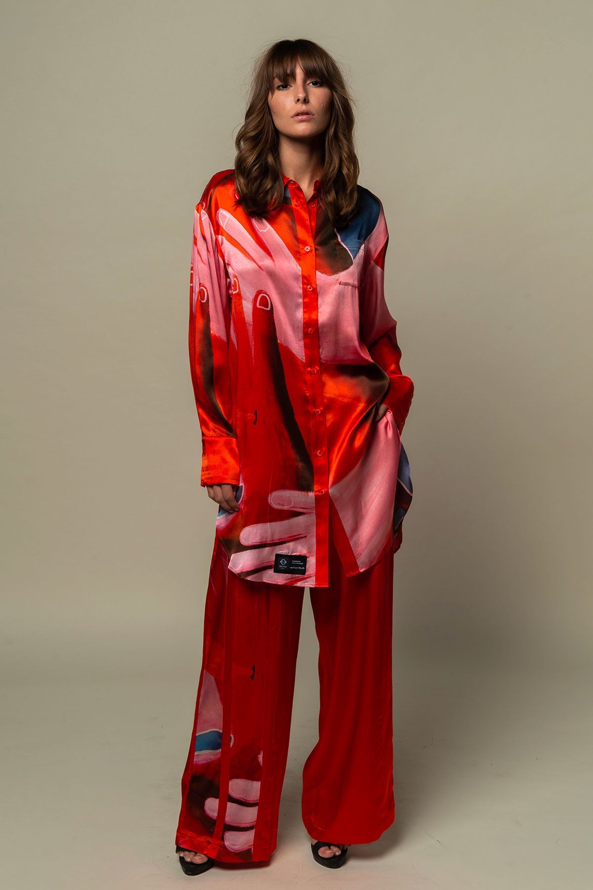 Chemise Femme en soie "A fleur de peau"